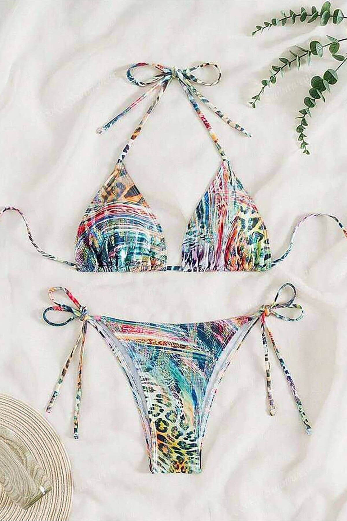 Bikini Mayokini Dünyası Safari Style Brazilian Bikini