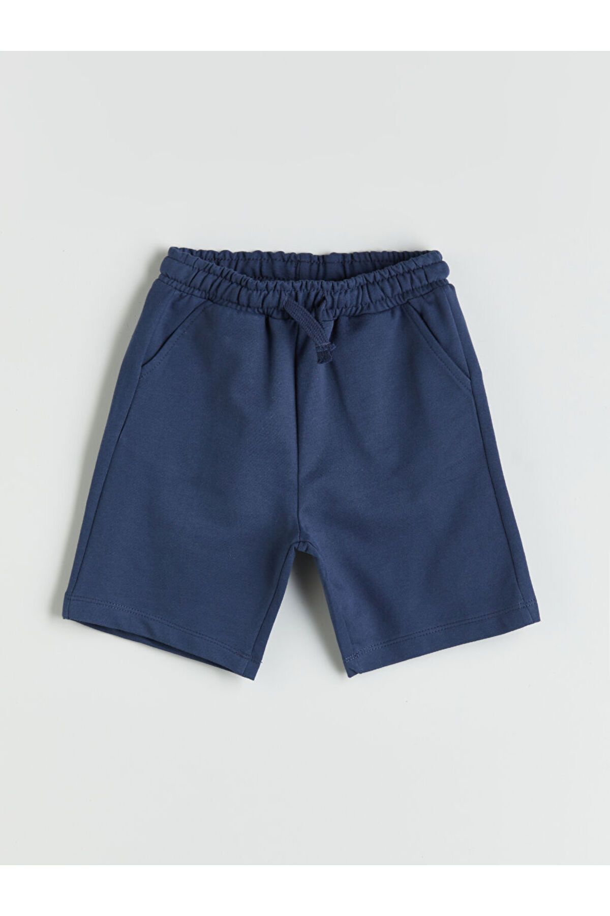 LC Waikiki-Ecru California Printed Boys' T-Shirt and Shorts 2-Piece Set 5