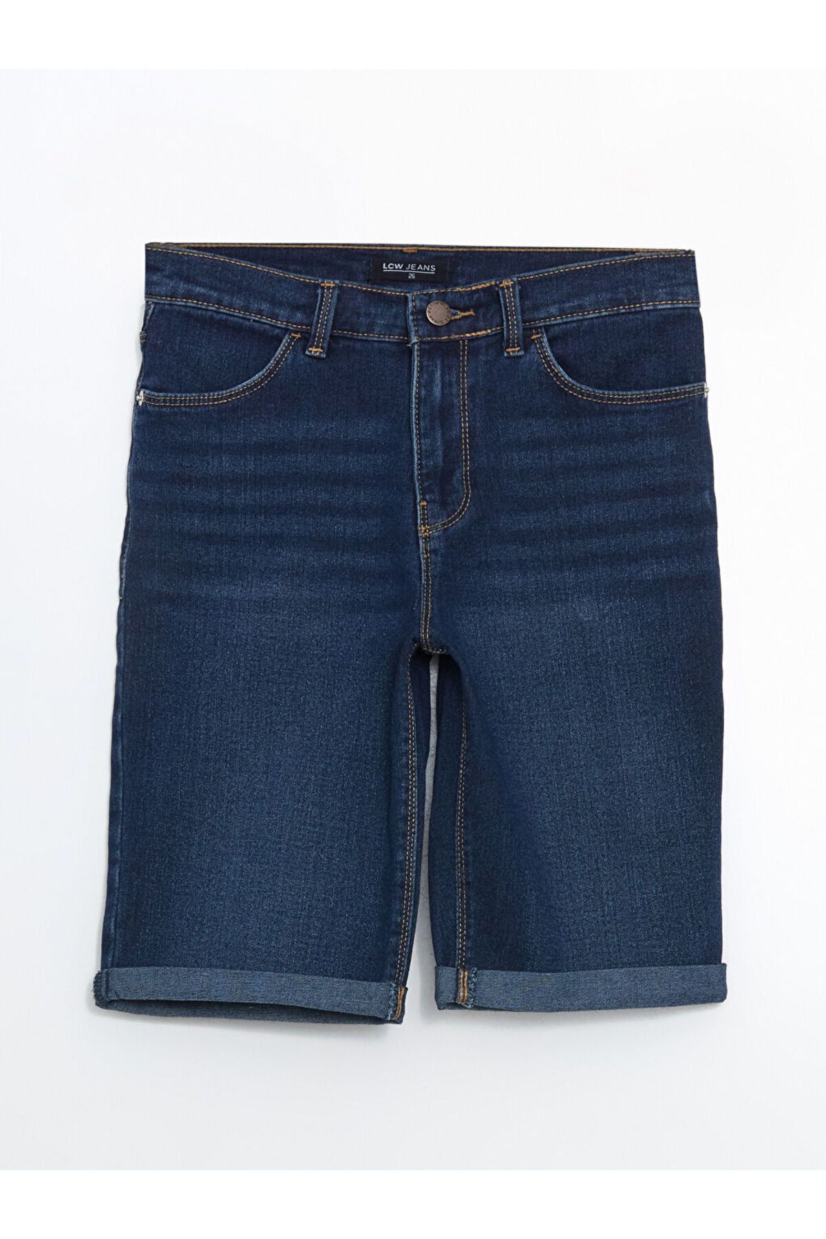 LC Waikiki Yeni Sezon Dar Fit Kadin Jean Sort - S5DN09Z8