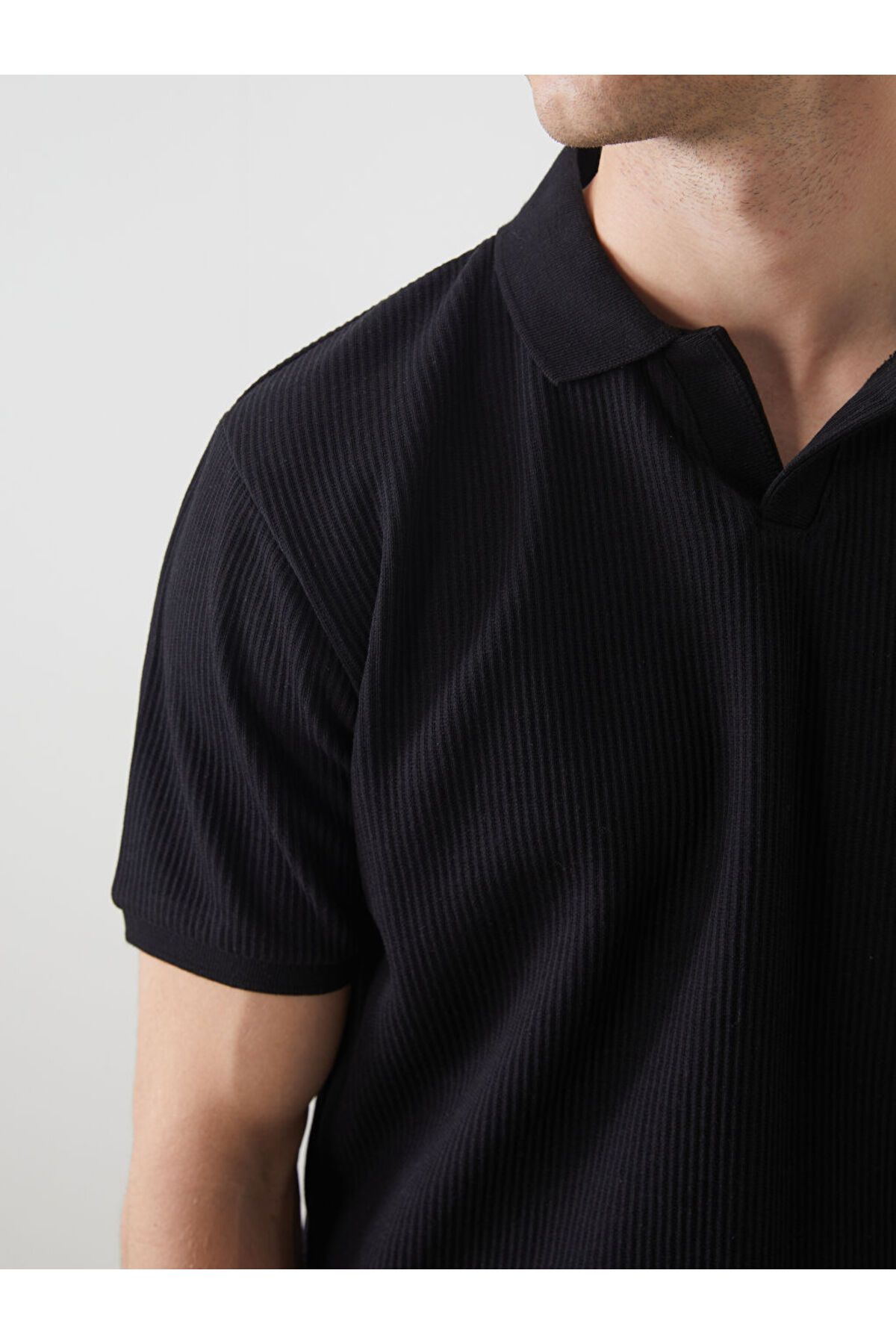 LC Waikiki Yeni Sezon Polo Yaka Kisa Kollu Erkek Tisort - S55171Z8