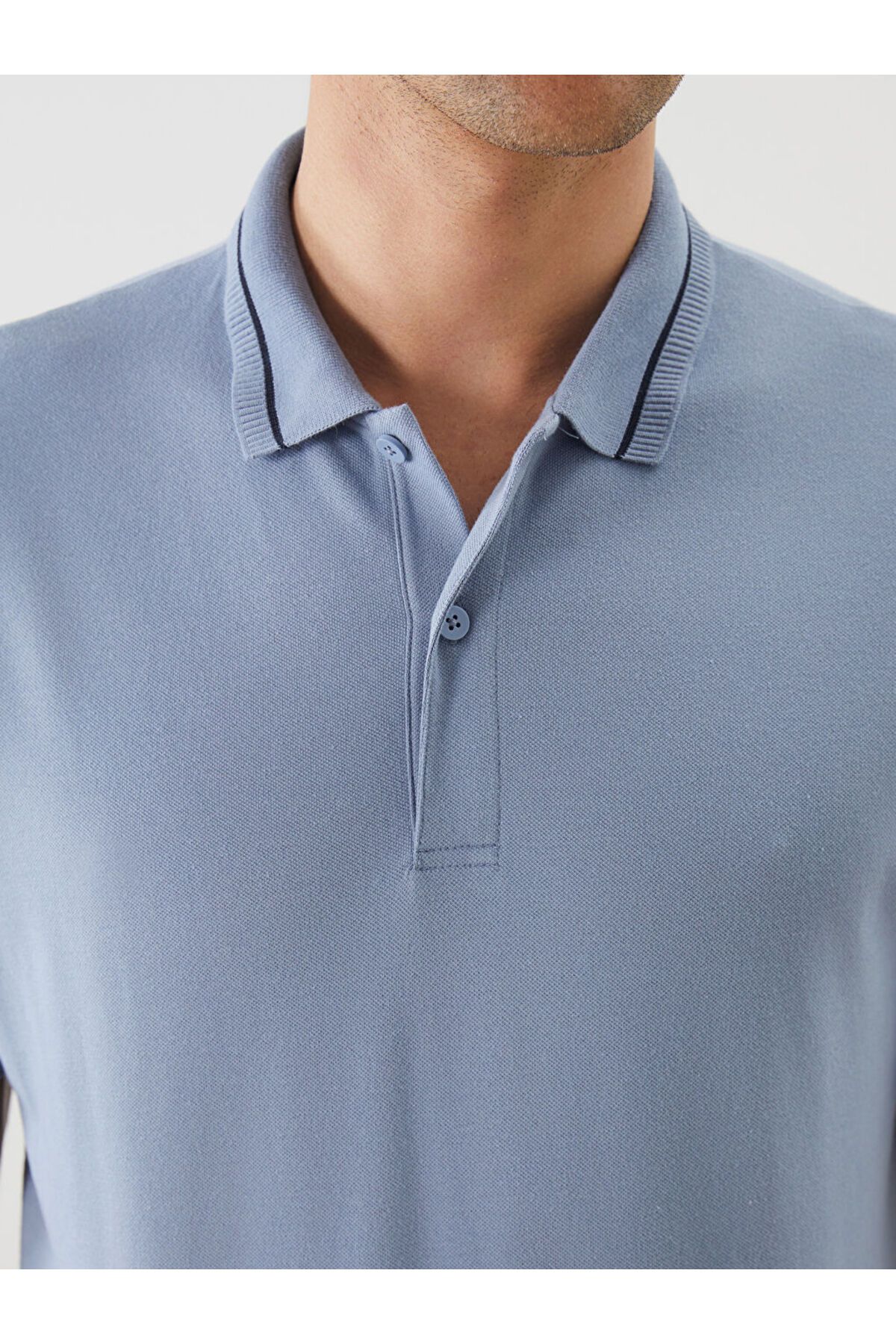 LC Waikiki Yeni Sezon Polo Yaka Pike Erkek Tisort - S5FG49Z8