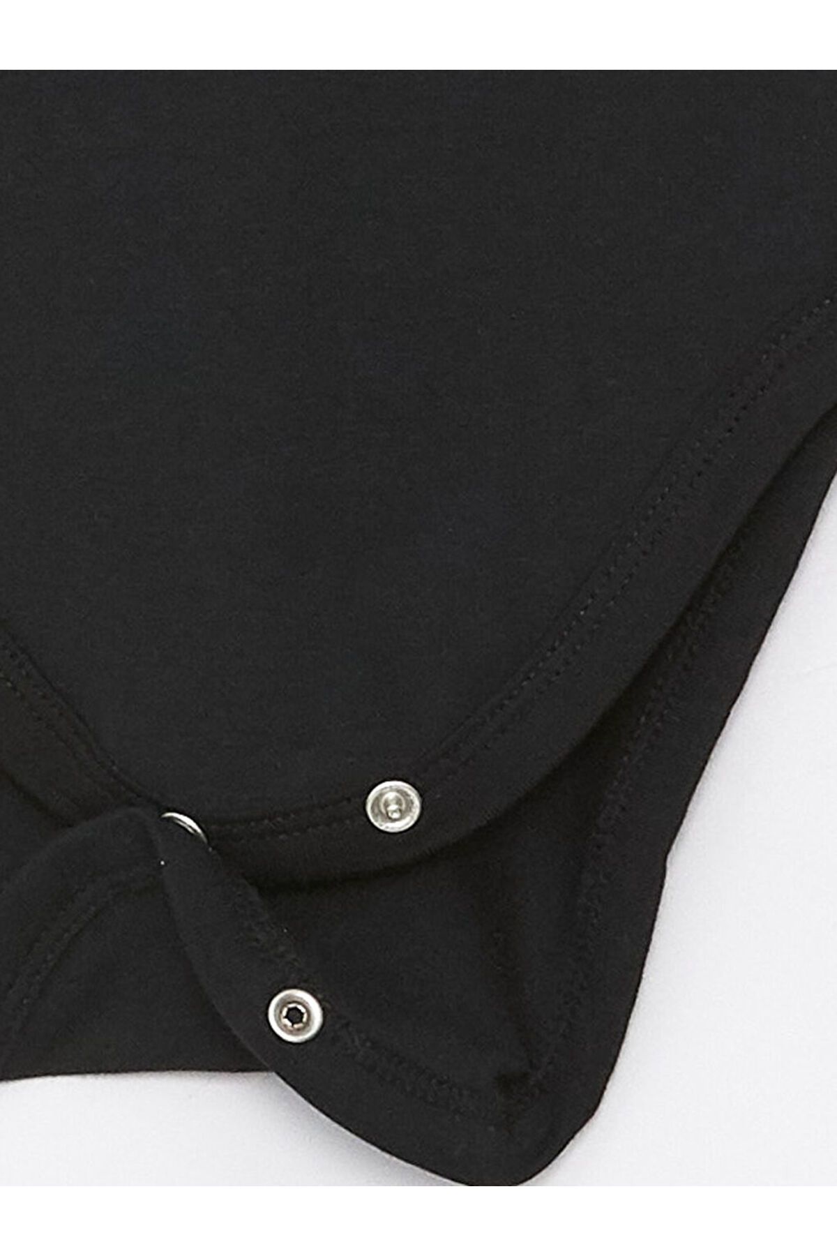 LC Waikiki Yeni Sezon Bisiklet Yaka Baskili Kiz Bebek Citcitli Bodysuit - S4K081Z1