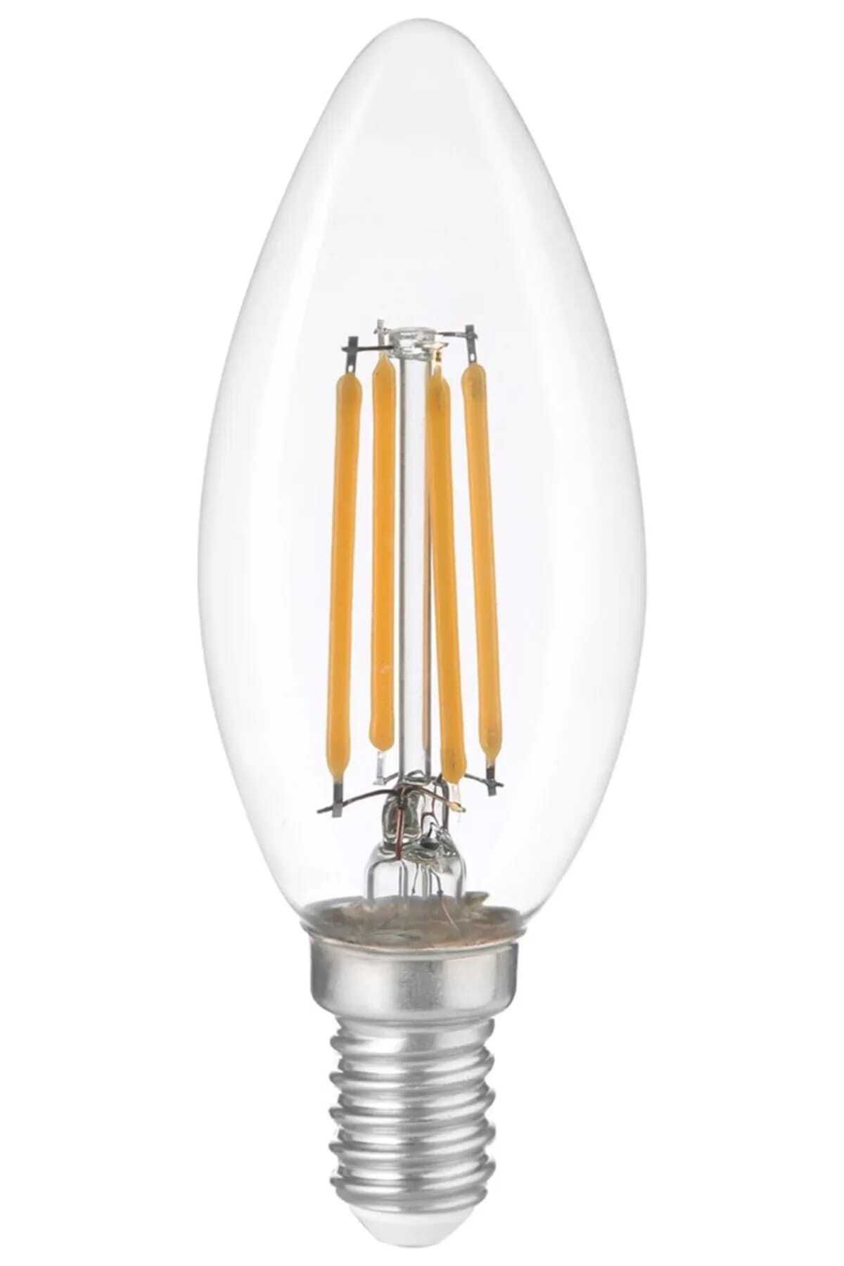Heka Filament Rustik Led Ampul 8w 3000k E14 (GÜN İŞIĞI)