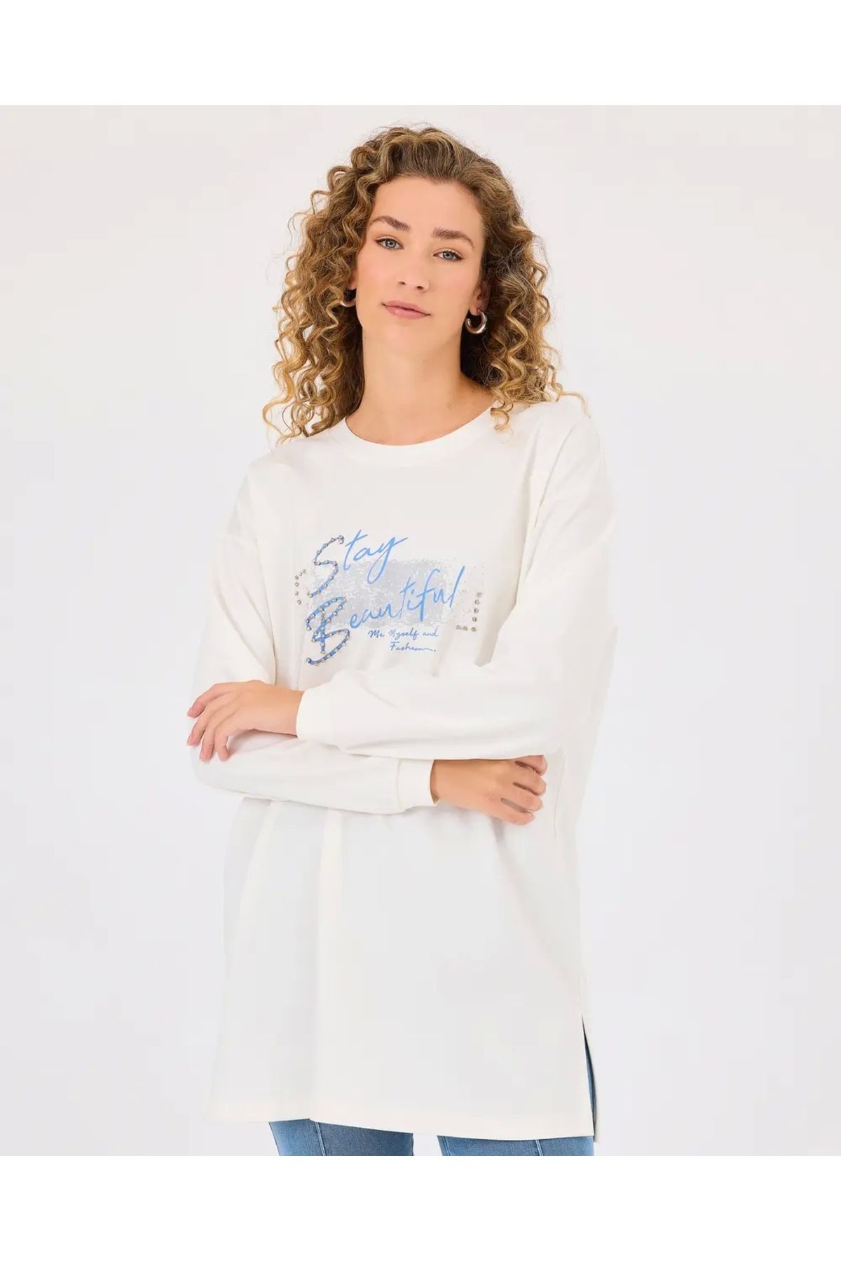 SCL Sweat 2311002 - Ekru
