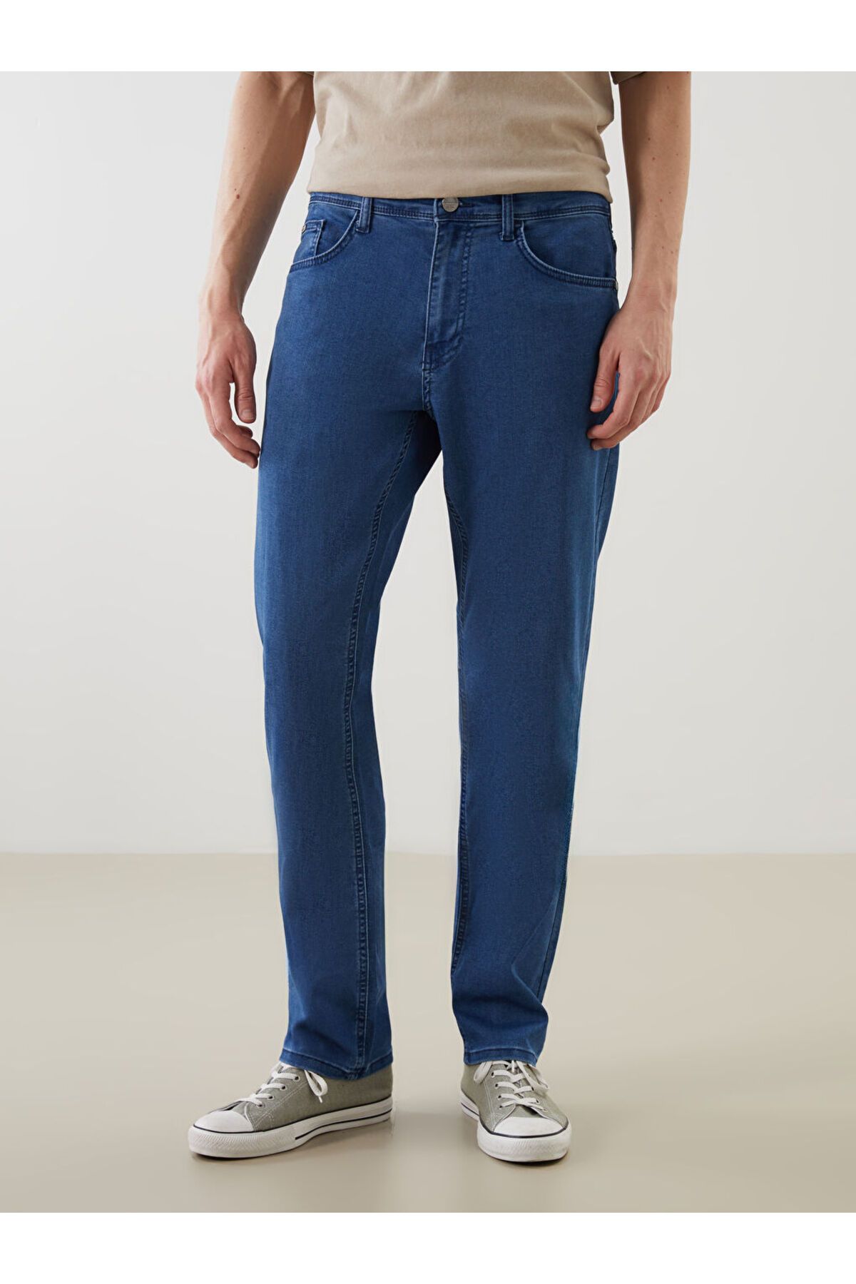 LC Waikiki-Νέα σεζόν 779 Ανδρικό τζιν παντελόνι Regular Fit - S5PH58Z8 2