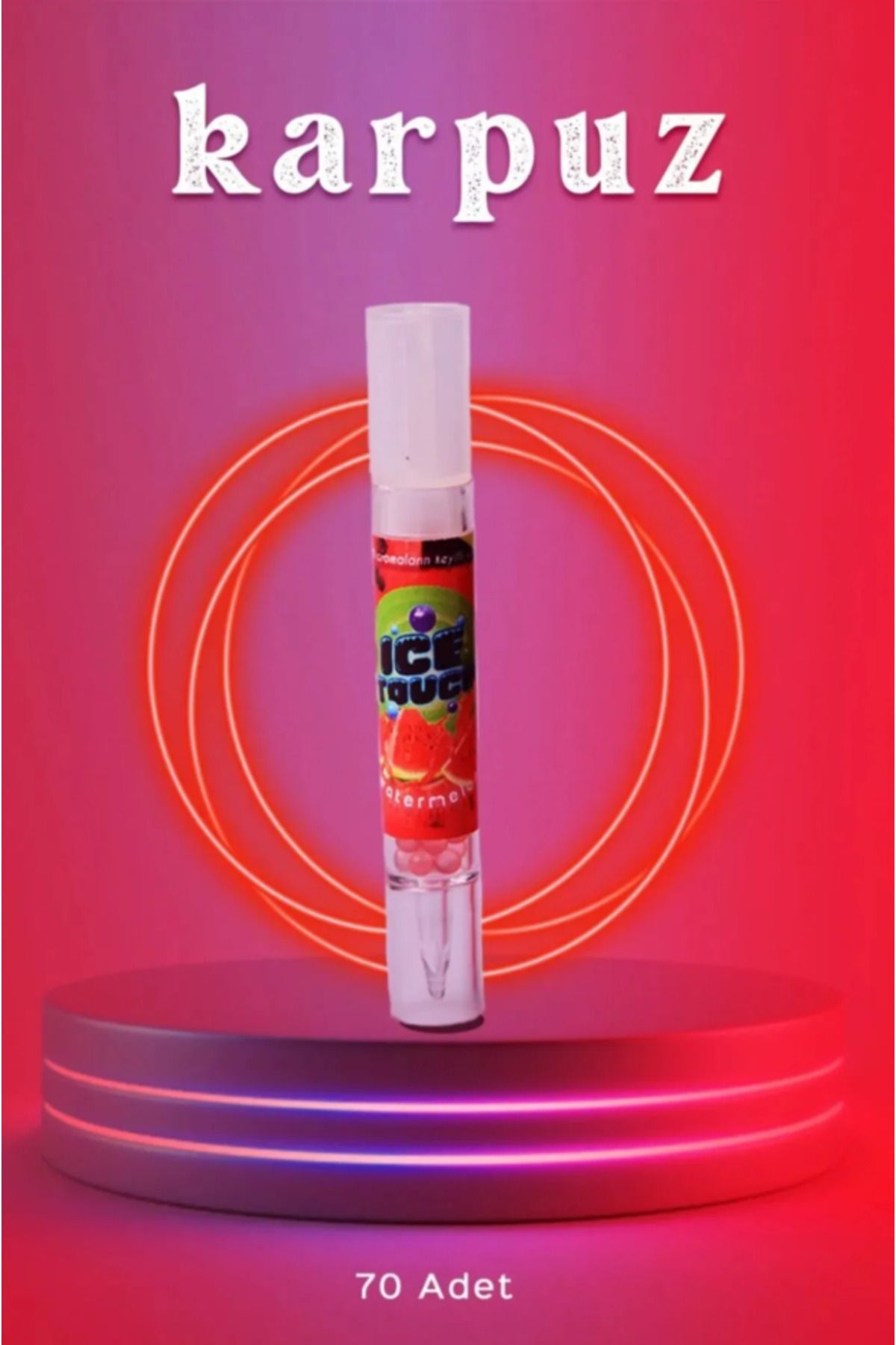 ice touch Mentol Topu Karpuz Aromalı 70 Adet + Aplikatör Hediyeli
