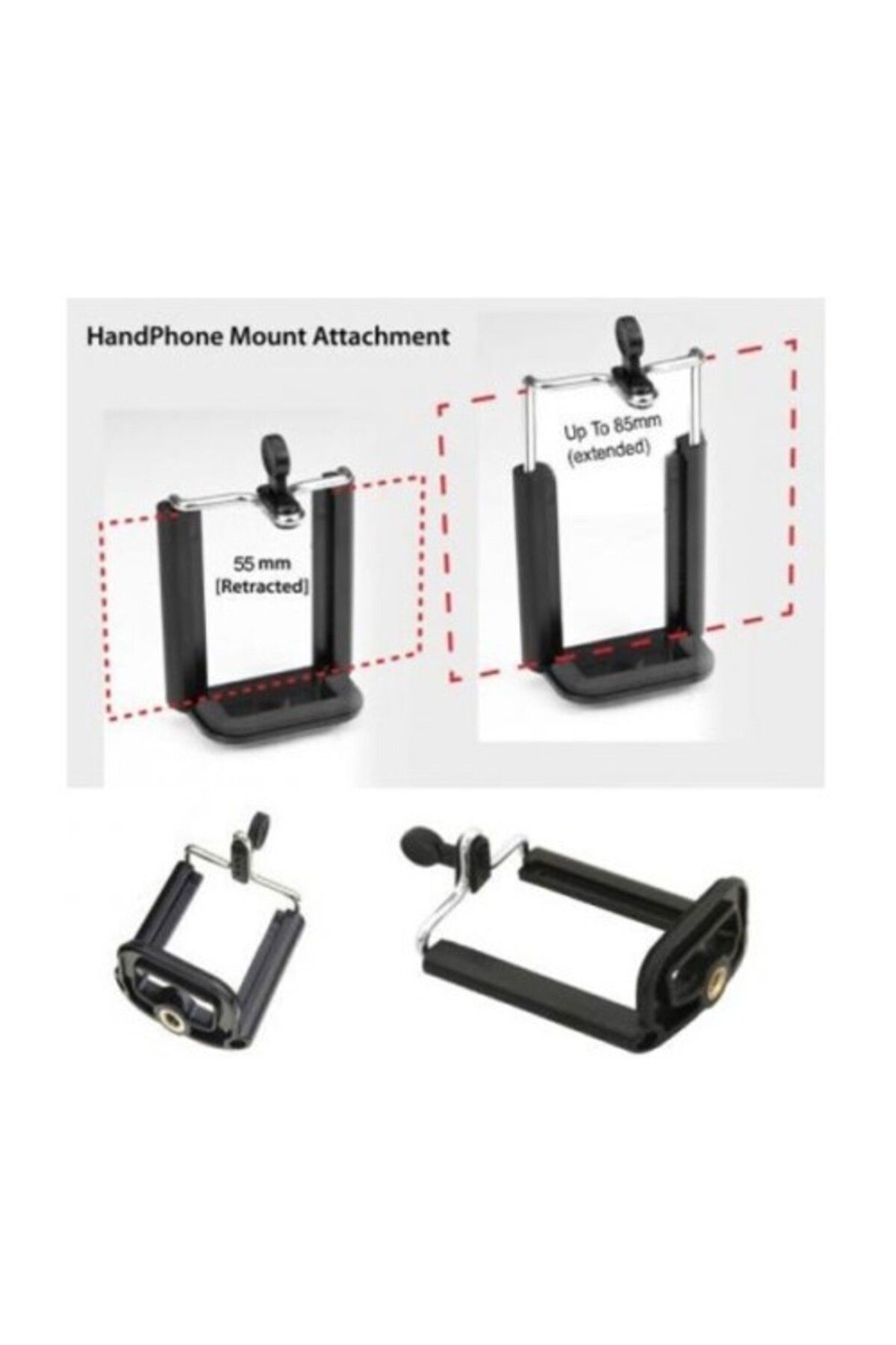 Zayla Cep Telefonu Tripod Bağlantı Aparatı