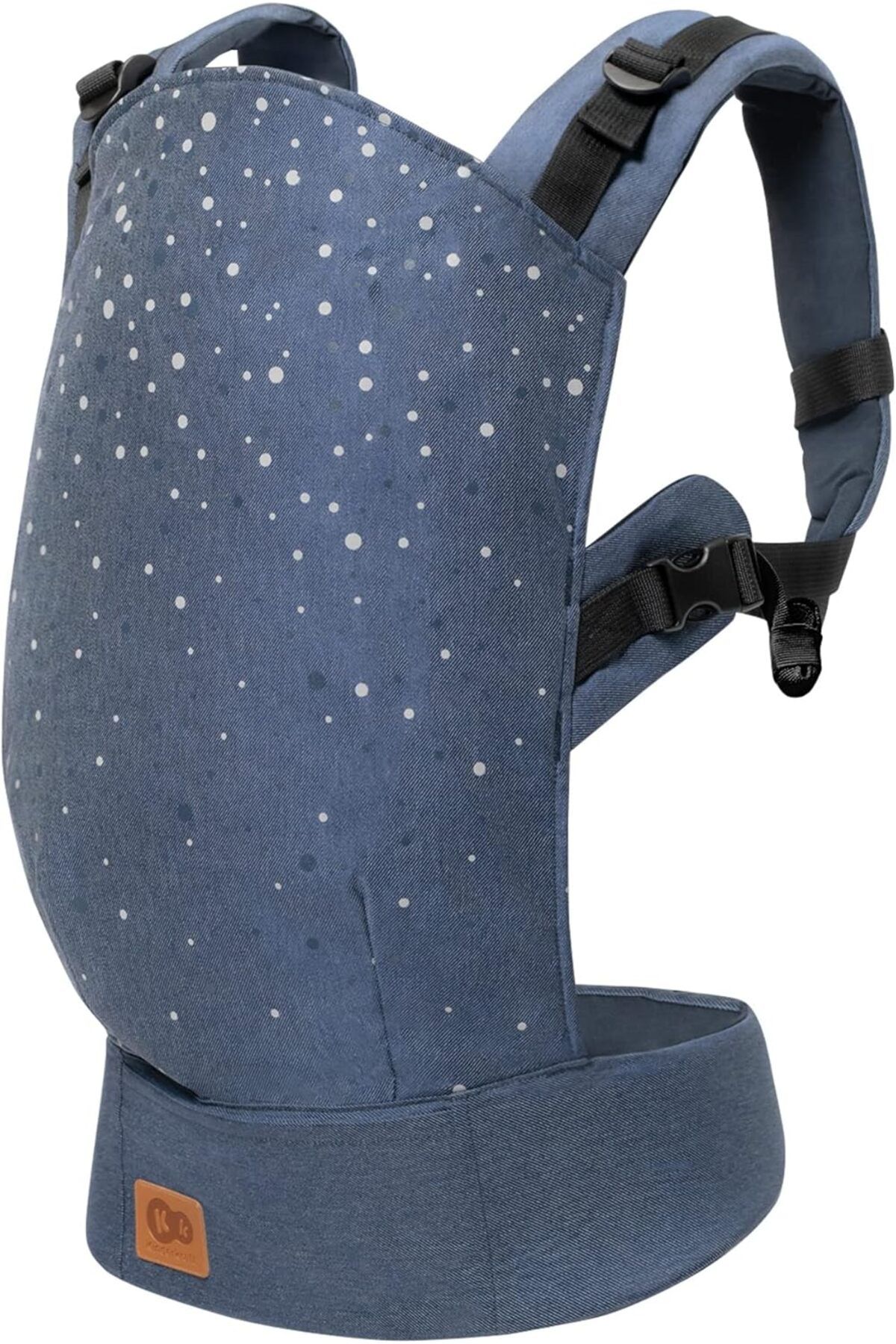 Kinderkraft NINO Confetti Bebek Taşıyıcı, Denim Mavi, 3 Ay–20 kg