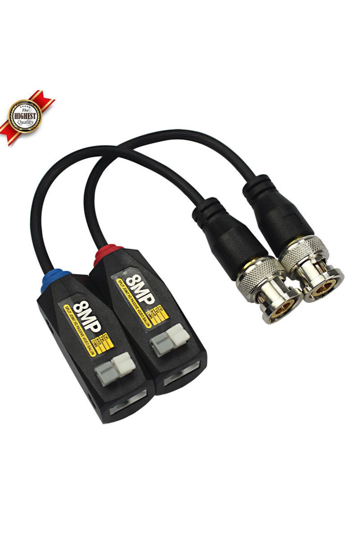 Vemora 8MP 1080P 2KV 250-400 METRE HD-TVI/CVI/AHD/CVBS HD VIDEO BALUN (5166)
