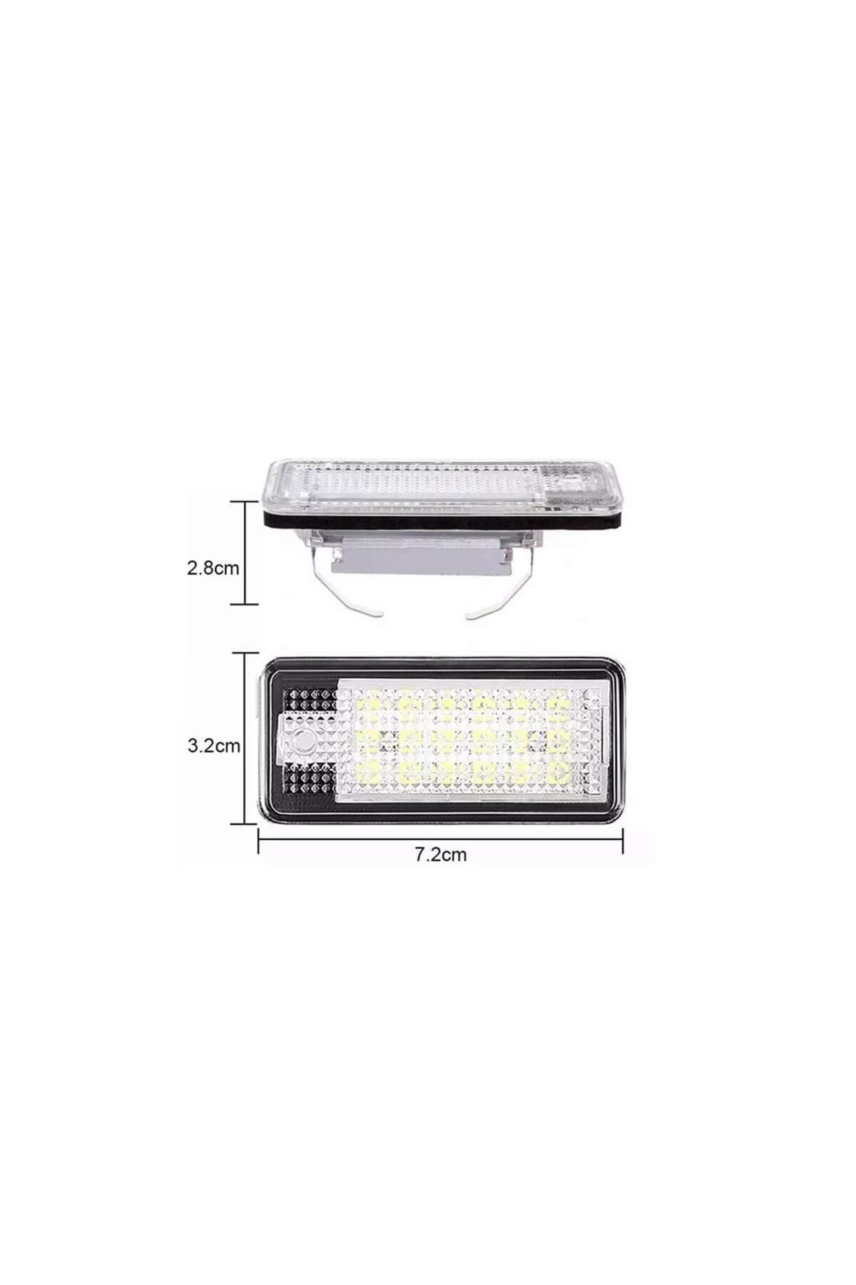 AUTOREY-Lumini LED dedicate pentru numărul de înmatriculare pentru Audi A3, A4 B6 /B7, A6 4F, Q7, A8 7