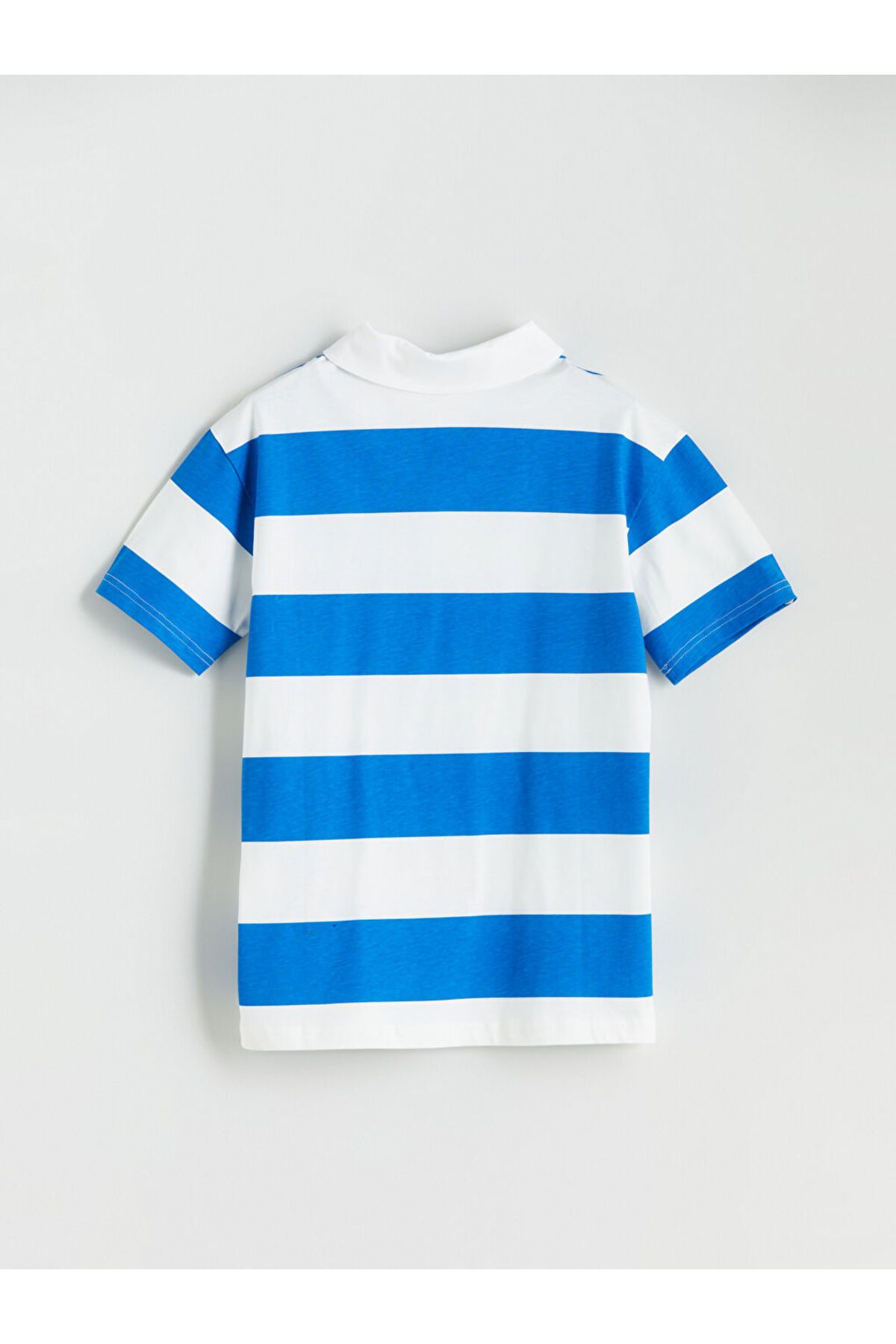 LC Waikiki Yeni Sezon Polo Yaka Cizgili Erkek Cocuk Tisort - S5PL90Z4