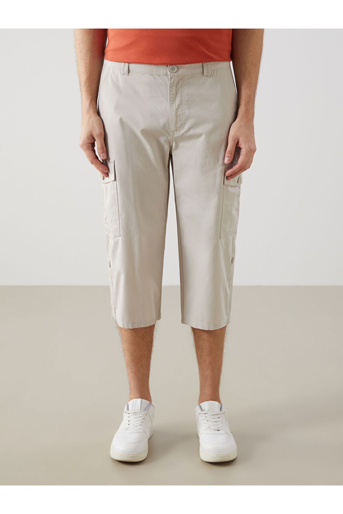 LC Waikiki-Create Your Style from Uzg Store |   Standard Fit Men's Cargo Shorts 3