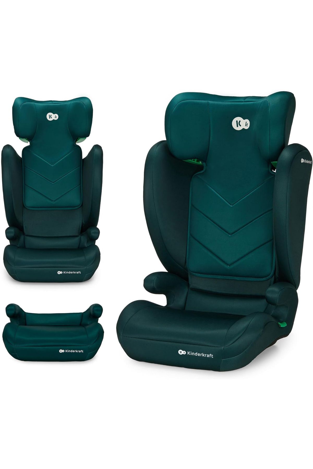 Kinderkraft I-Spark I-Size Oto Koltuğu, 100–150 cm, 3.5–12 Yaş, Yan Koruma, Hafif