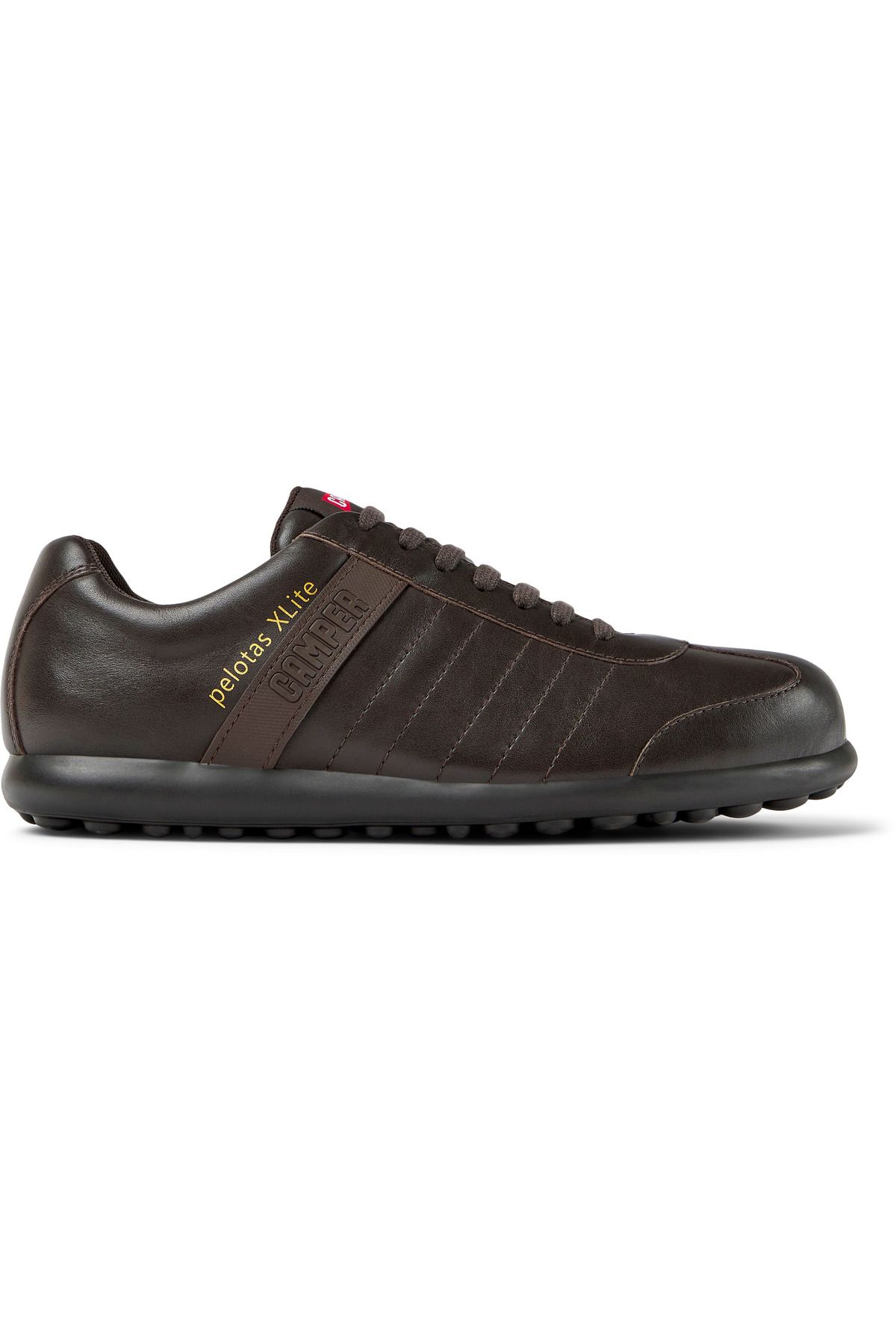 CAMPER-Men’s Brown Leather Casual Shoes with Eva Soft Sole Comfort Basic Stylish Pelotas XLite 2