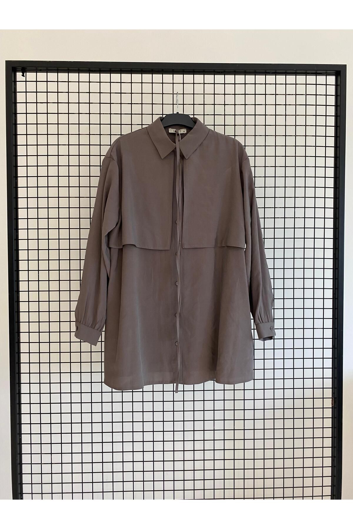 Armine TREND Yeni Sezon Rüzgarlıklı Modal Beli Bağlamalı Tunik