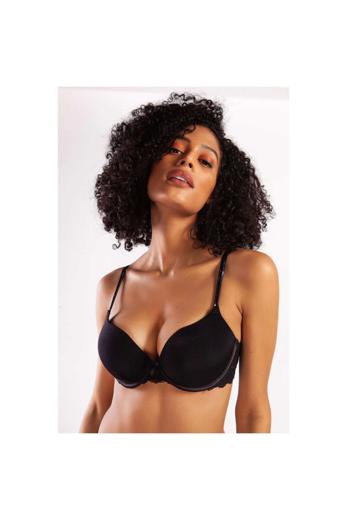 Marsilyan Golshan Goldy Heavy Push up Bra, Siyah Renk Konforlu ve Şık Sütyen