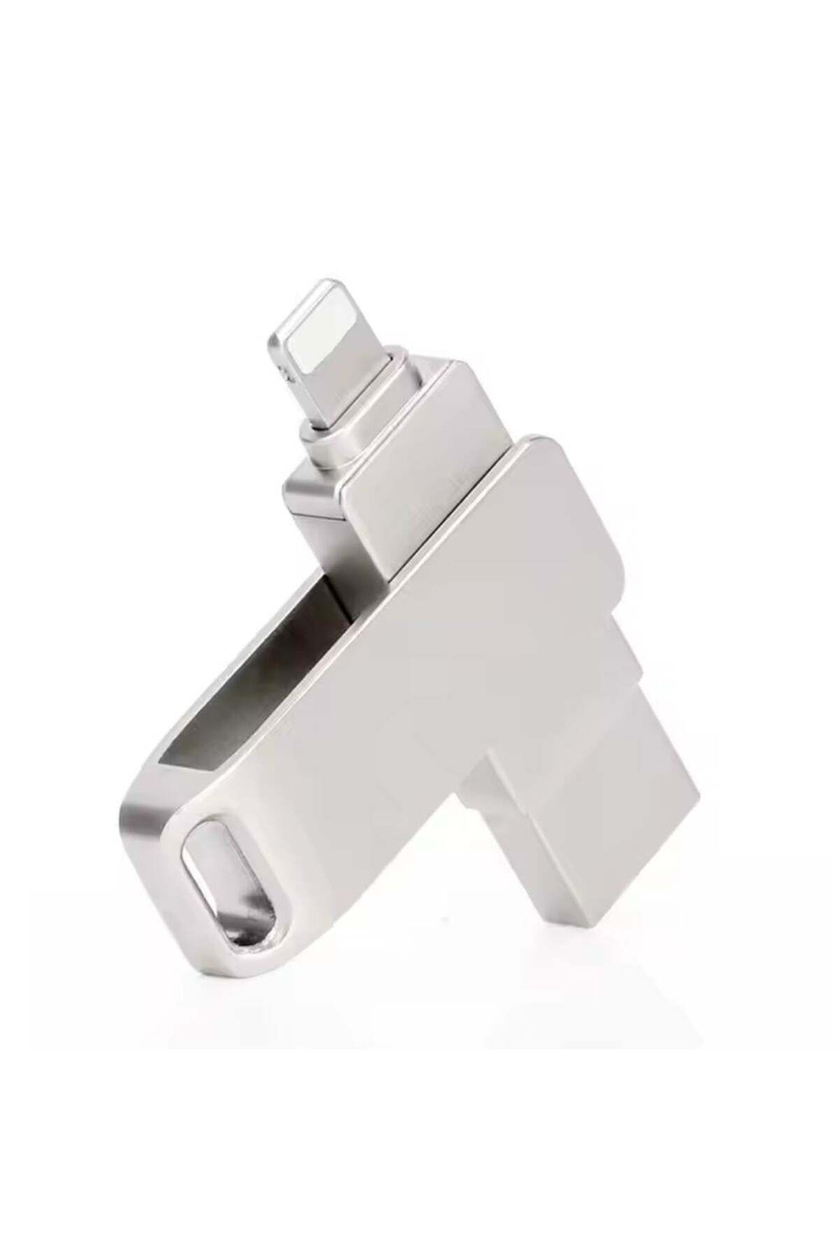 HZL 64GB iPhone Uyumlu USB Flash Bellek OTG Destekli Lightning ve USB Girişli Taşınabilir Hafıza