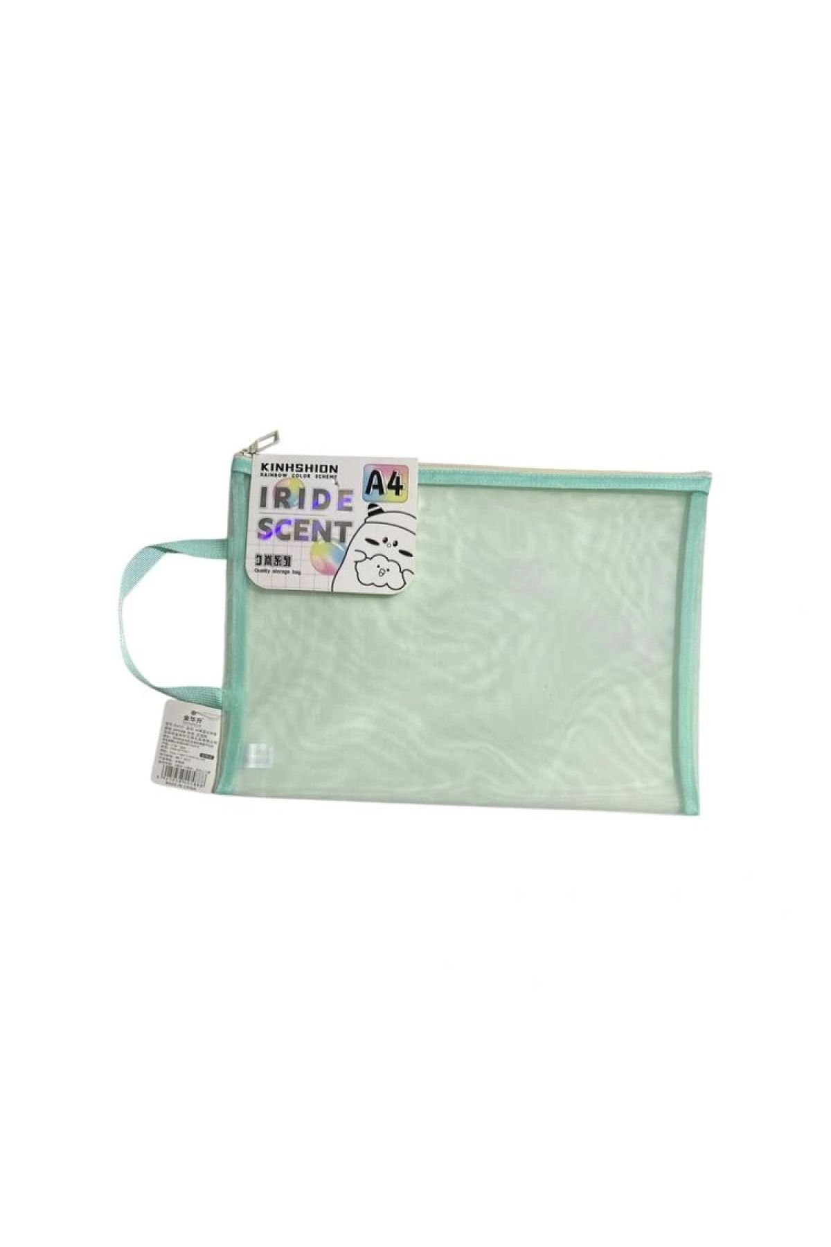 Odak XL4121 FERMUARLI SAPLI FİLELİ RAINBOW A4 ÇANTA ( MESH DOSYA ) - TEKLİ