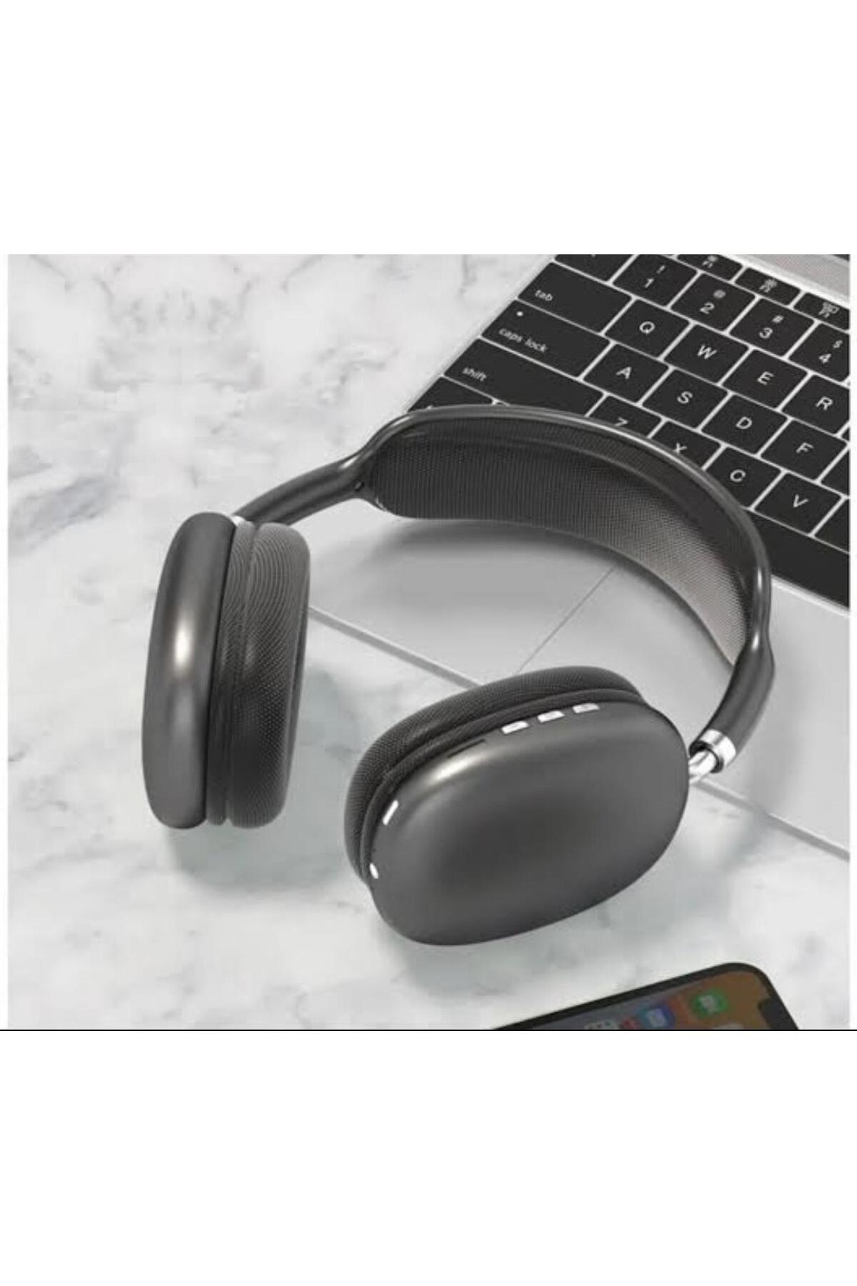 TEKNO Kablosuz Bluetooth Kulaklık İOS & Android Uyumlu Mikrofonlu Stereo Kulaklık Yüksek Ses Kalitesi
