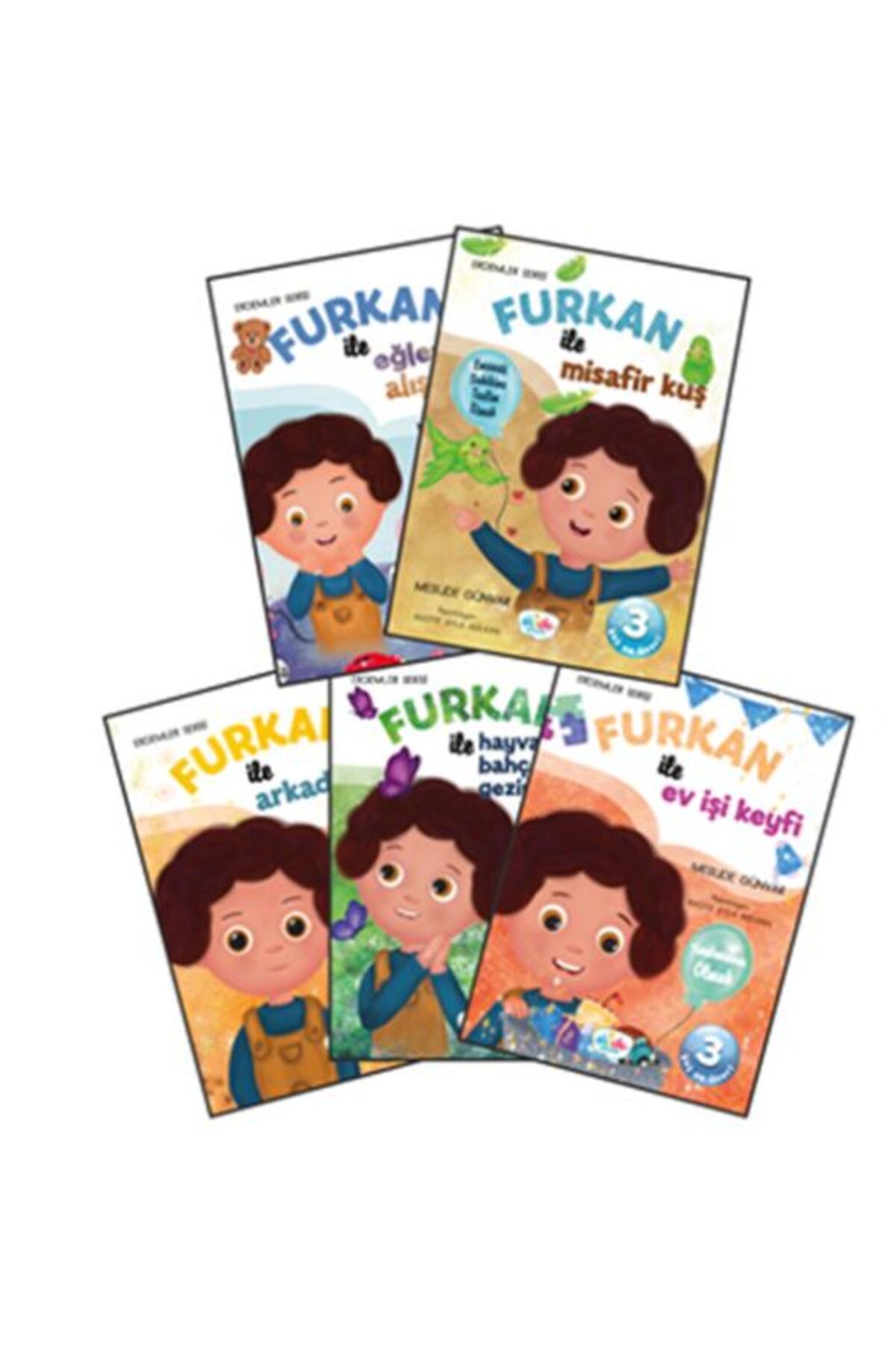 Akide Şekeri Furkan Erdemler Serisi (5 Kitap)