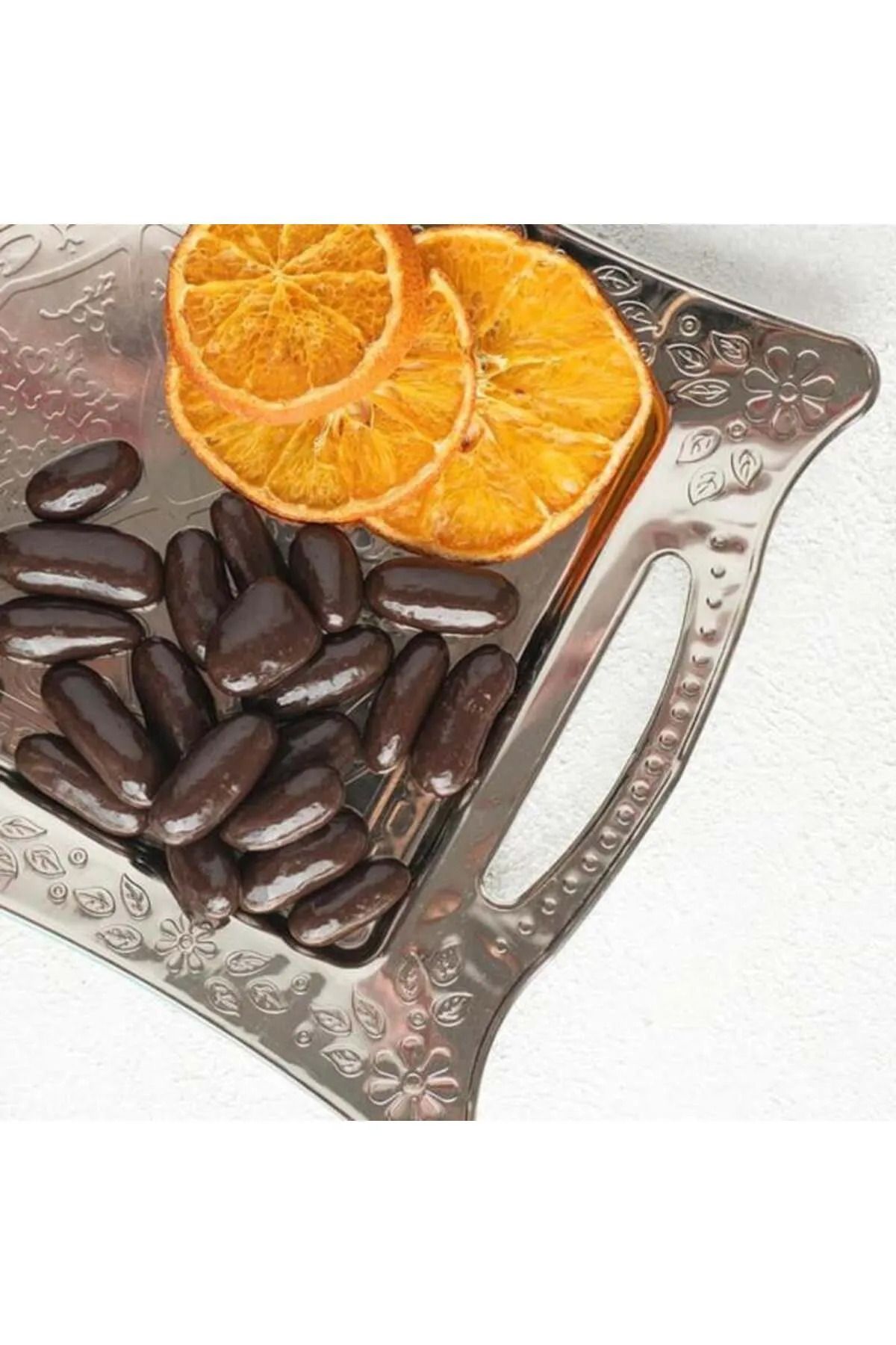 İkizler Bitter Çikolatalı Portakal Draje 500 Gr