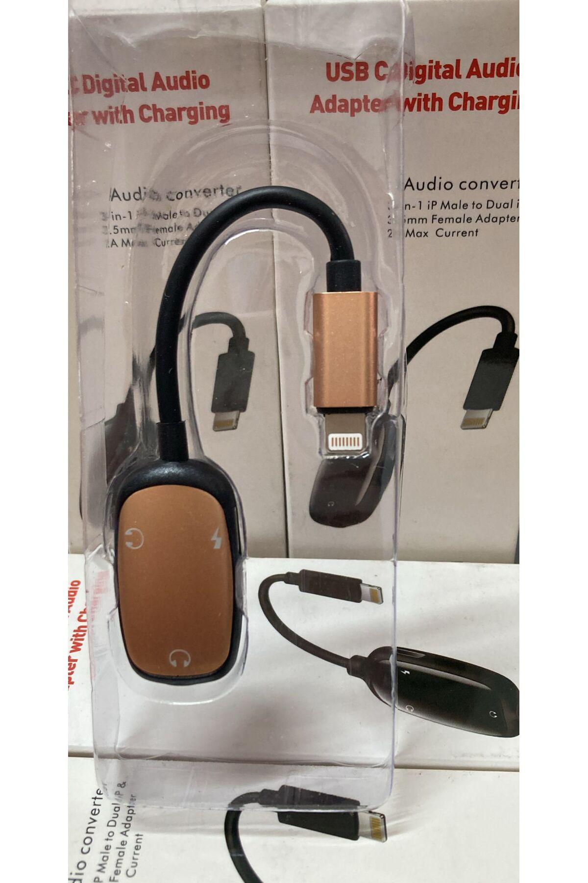 İMEXTECH Bilişim Burada PL-8807 Lightning to Mikrofon, Kulaklık, Şarj 2A Çevirici