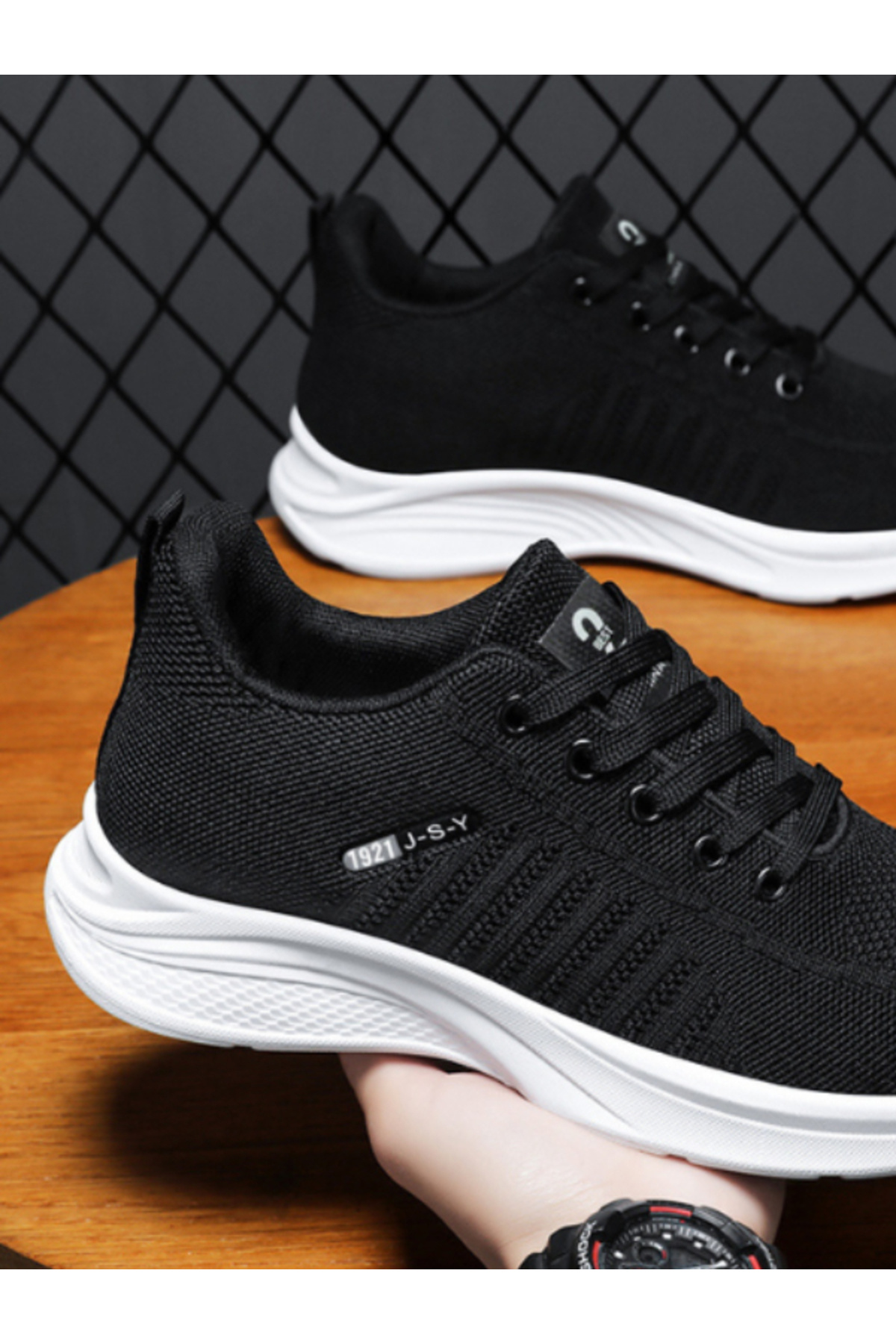 Pedwalker By Styli-Plain Round Toe Cushioned Training Shoes 5