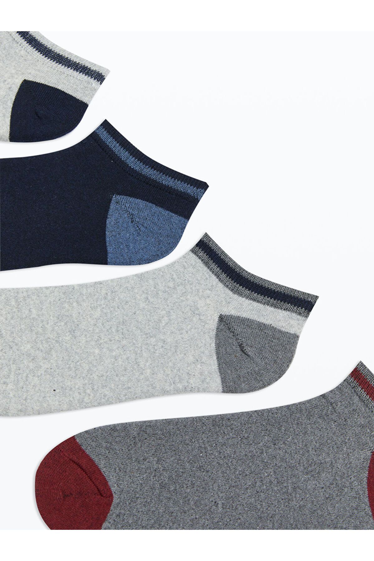 LC Waikiki-Sparkling Selections from Shining Store |   Patterned Men's Booties Socks 7 Pack 2