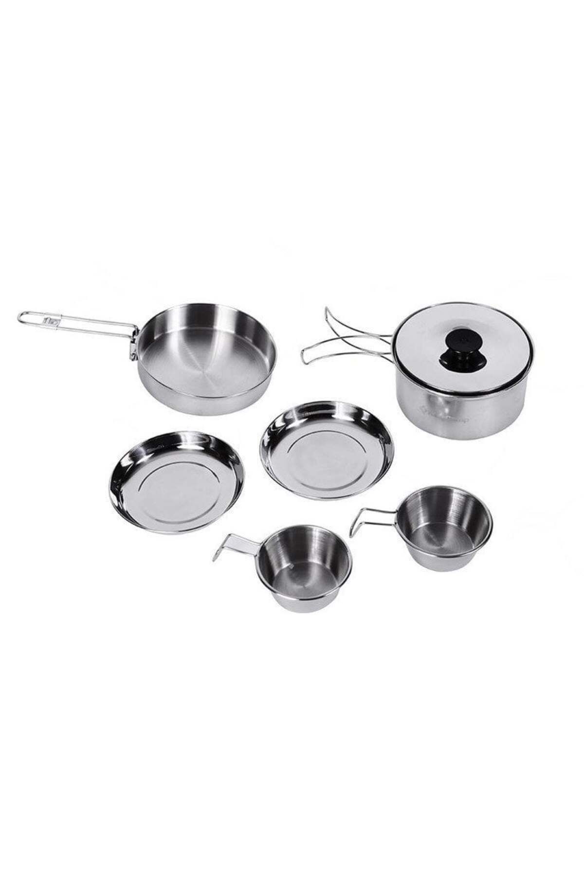 Konus KINGCAMP BACKPACKER III SILVER YEMEK SET (2 KISI)