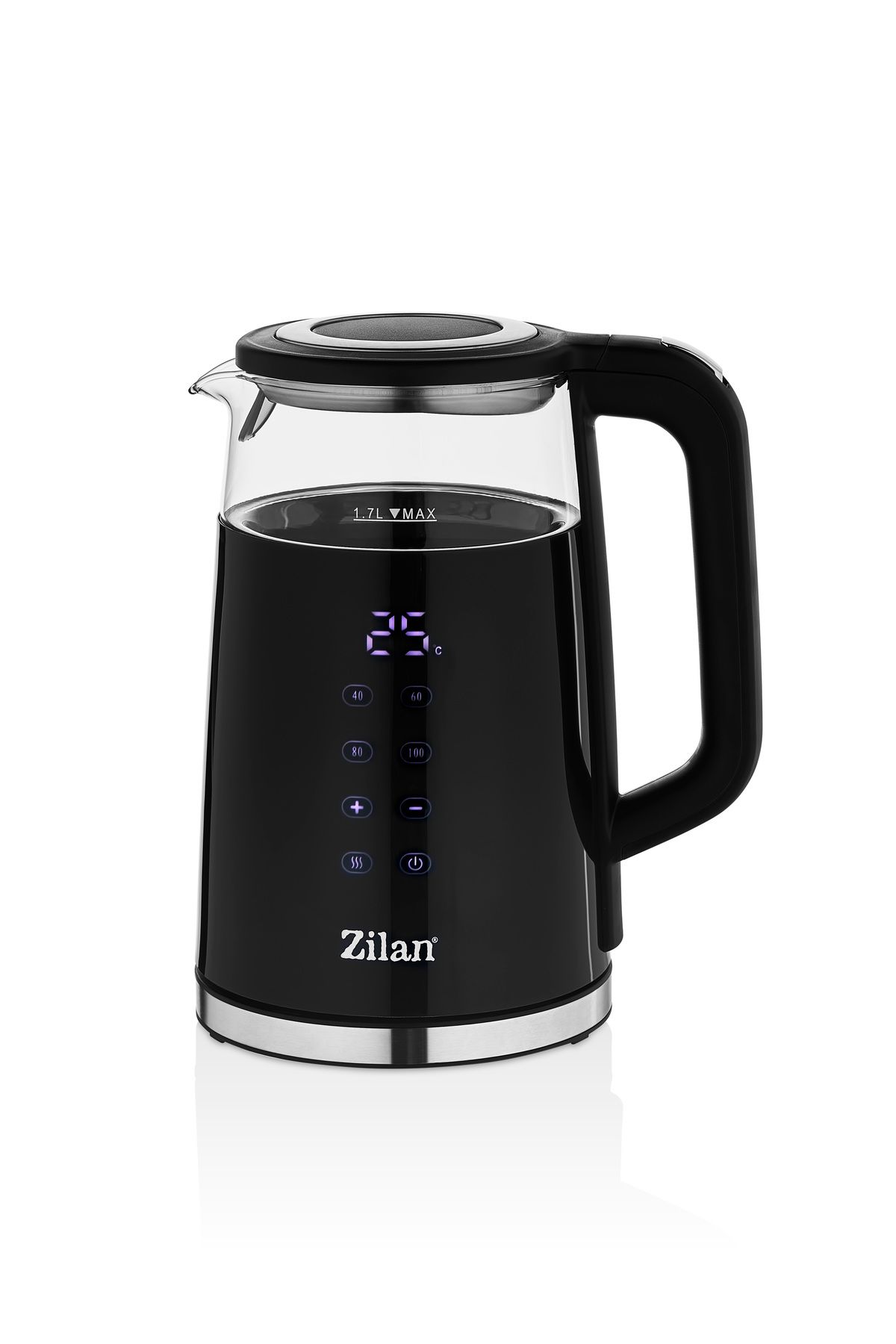 Zilan Dijital Çift Duvarlı Su Isıtıcı | 1.7 L. Ayarlanabilir Isı | Kattle | 2200W