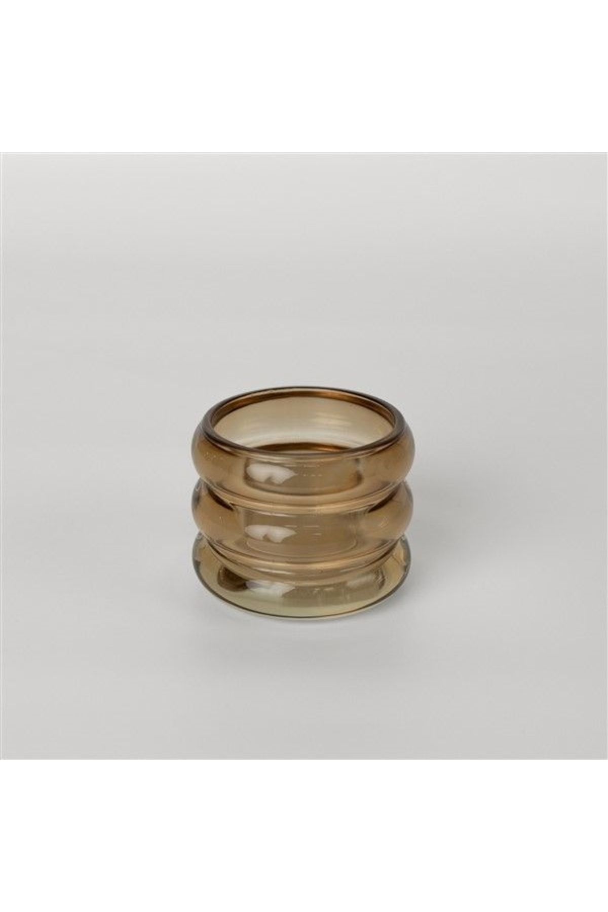 Linens Acton 8x8x6,5 cm Mumluk Amber