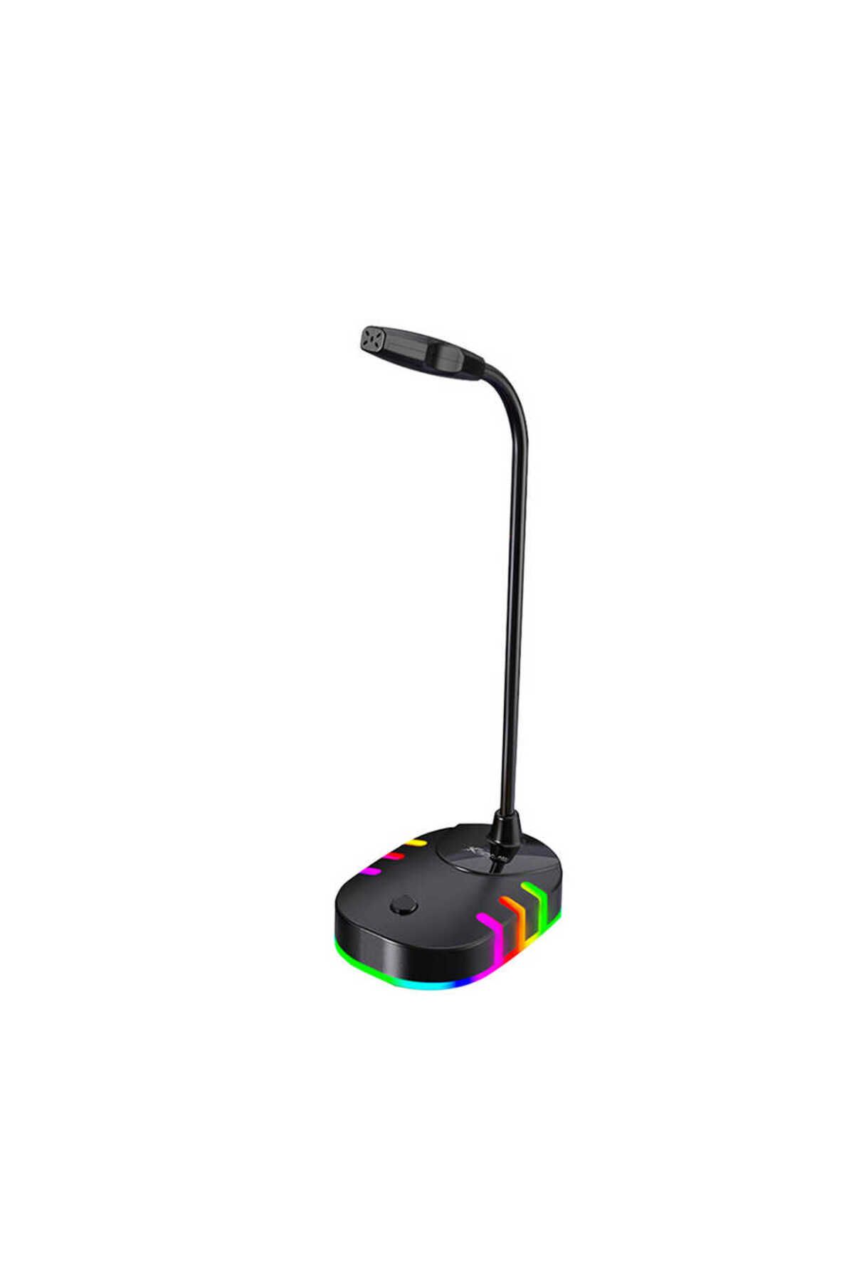 İMEXTECH Bilişim Burada XMC-02 Gaming Mikrofon RGB Aydınlatmalı, Şık Tasarım, PC ve Laptop Uyumlu