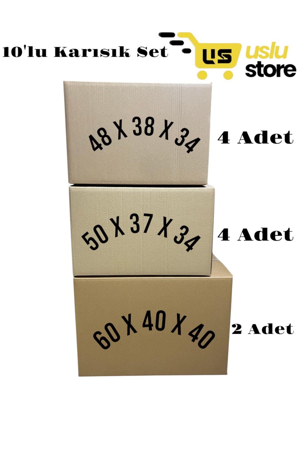 USLU 10'lu Set Taşıma Kolisi