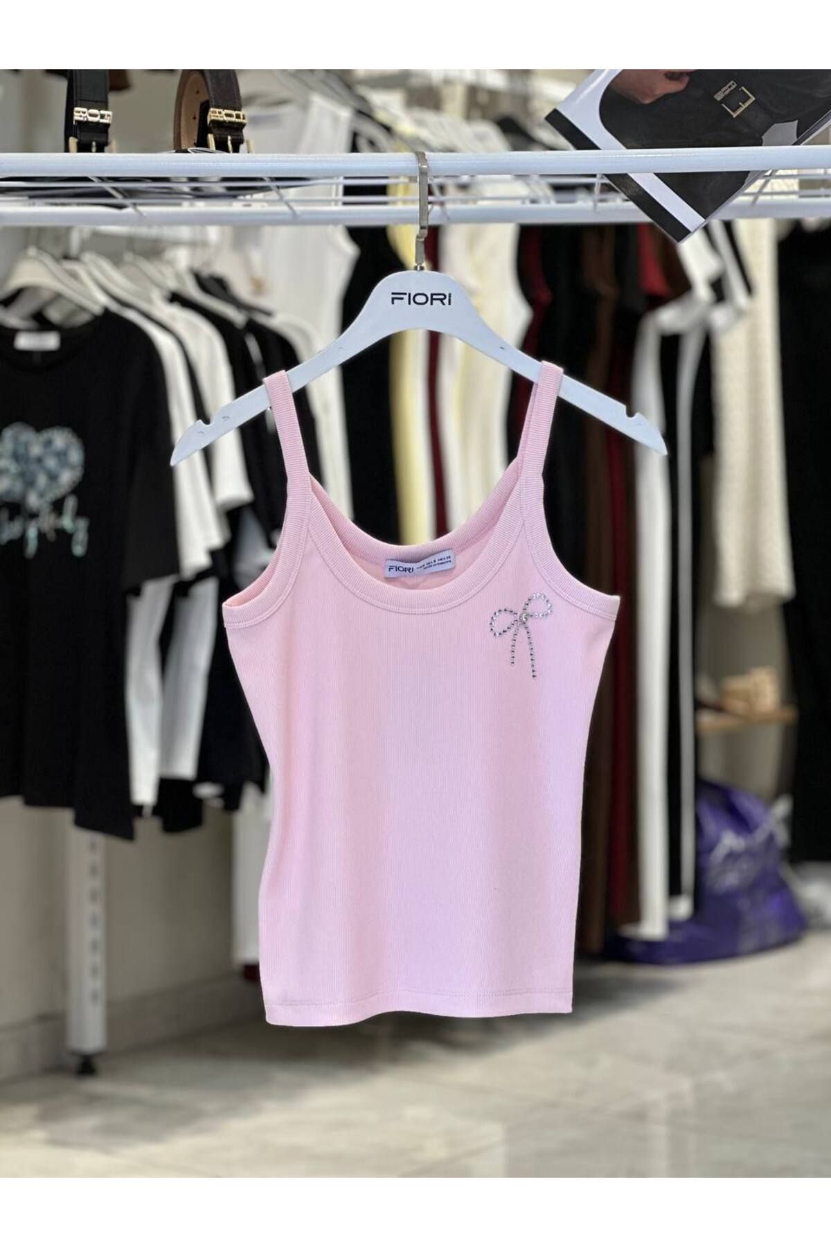 FioriModa Sıfır Kol Bluz