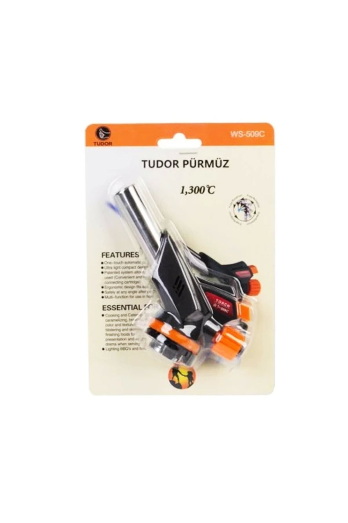 İnnMerry QM-509C PÜRMÜZ NARGİLE ÇAKMAK BAŞLIK BRÜLÖR (5047)