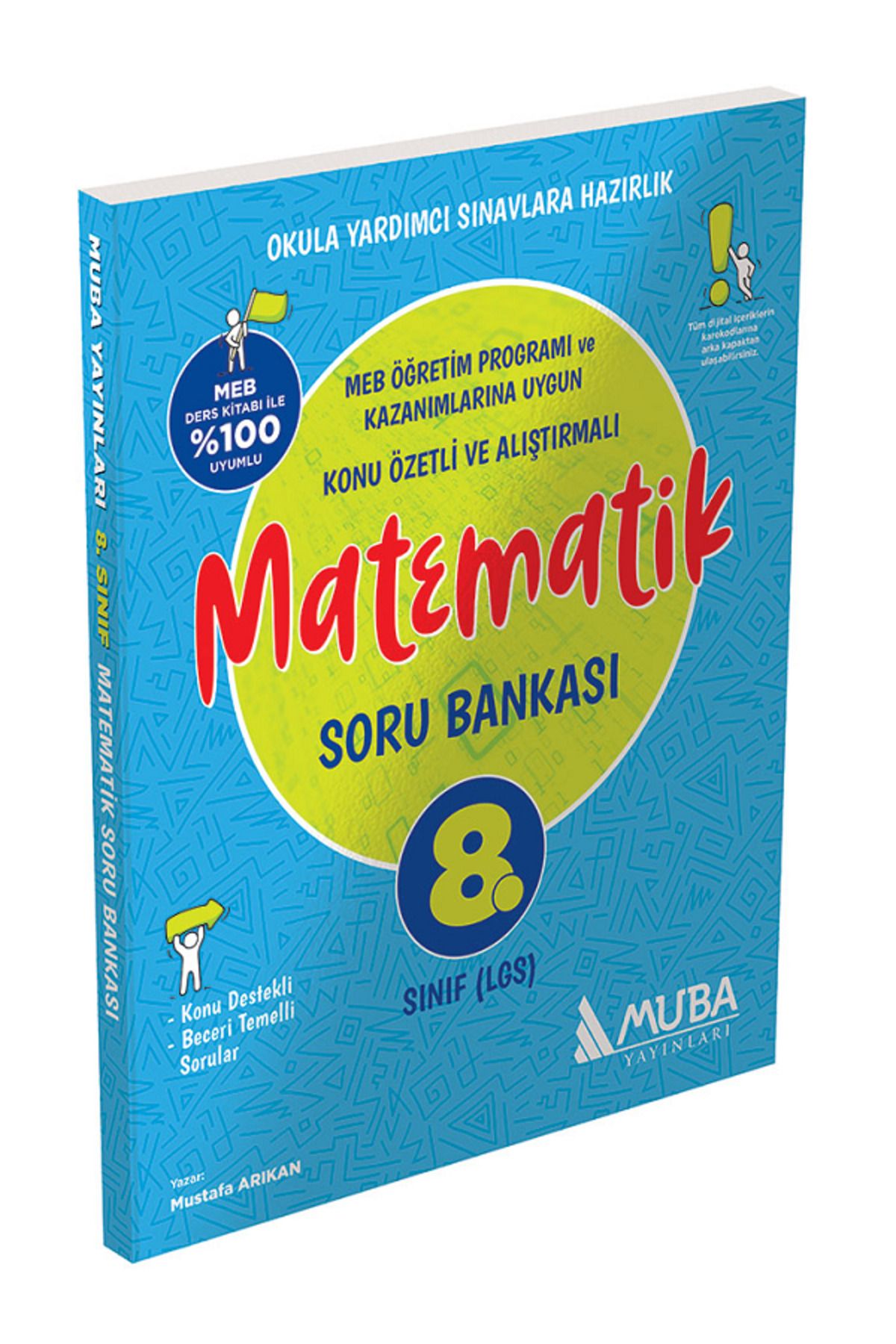 Evrensel İletişim Yayınları 8.Sınıf MUBA Matematik Soru Bankası / Konu Destekli + Beceri Temelli Sorular + Alıştırmalı