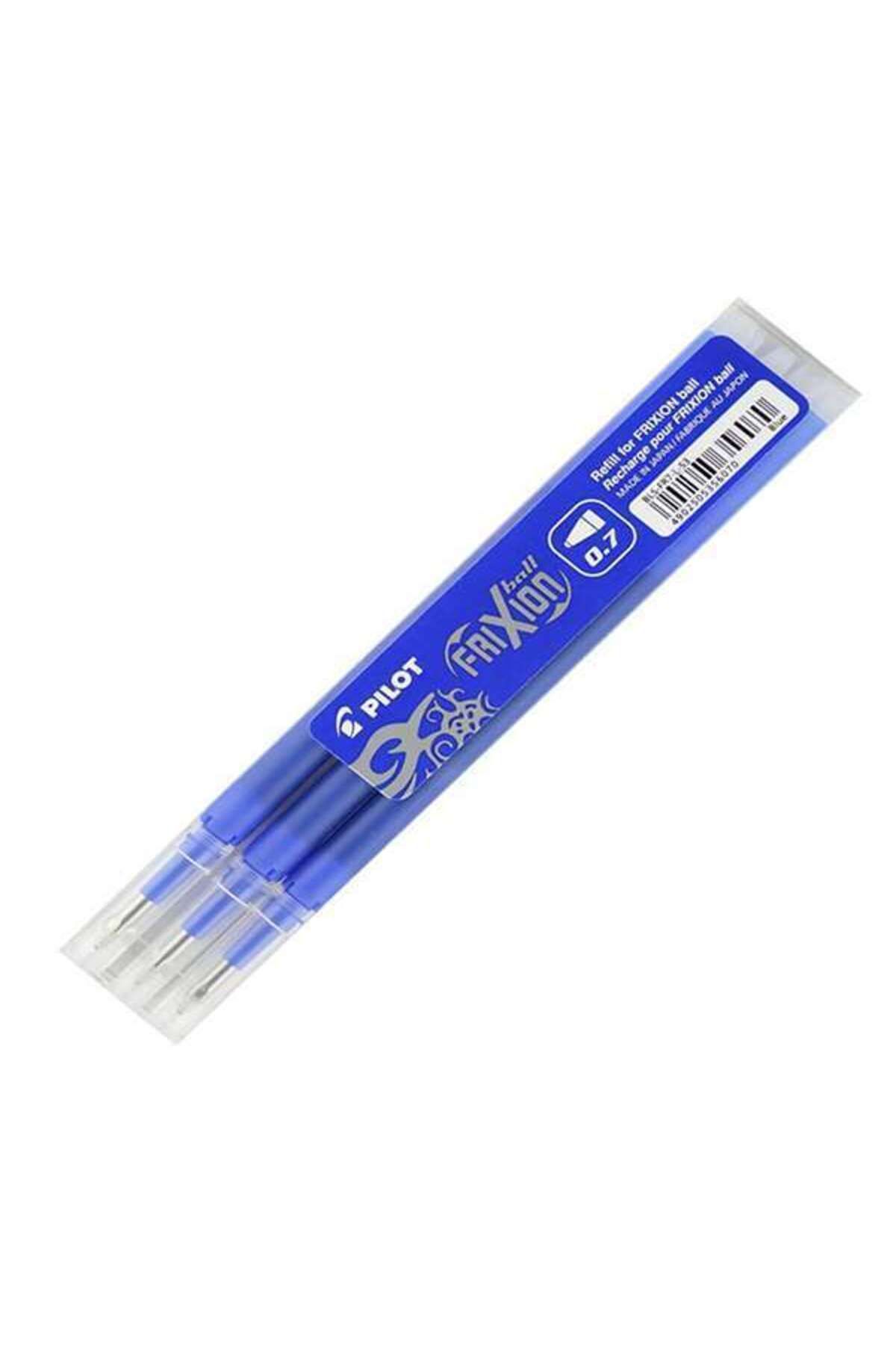 Pilot Frixion Ball 0.7 Refil Mavi 3'lü