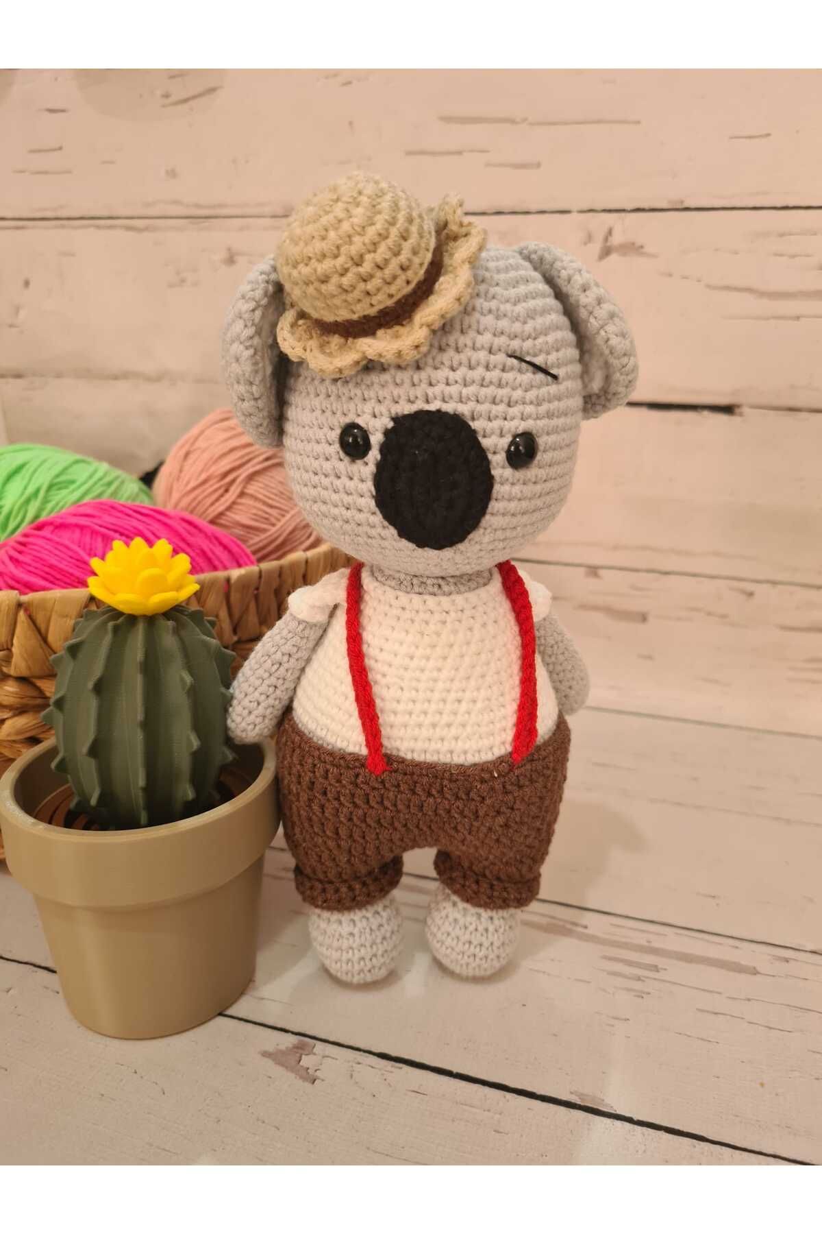On marifet yün ve hobi dünyası Amigurumi ÇARLİ koala