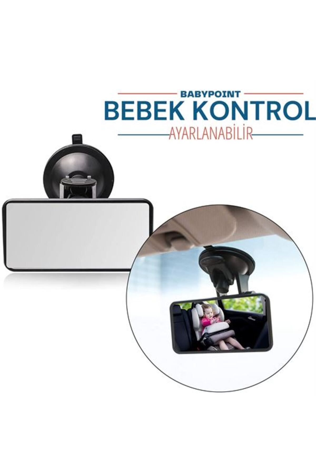 Skygo BabyPoint Ayarlanabilir Bebek Kontrol Aynası