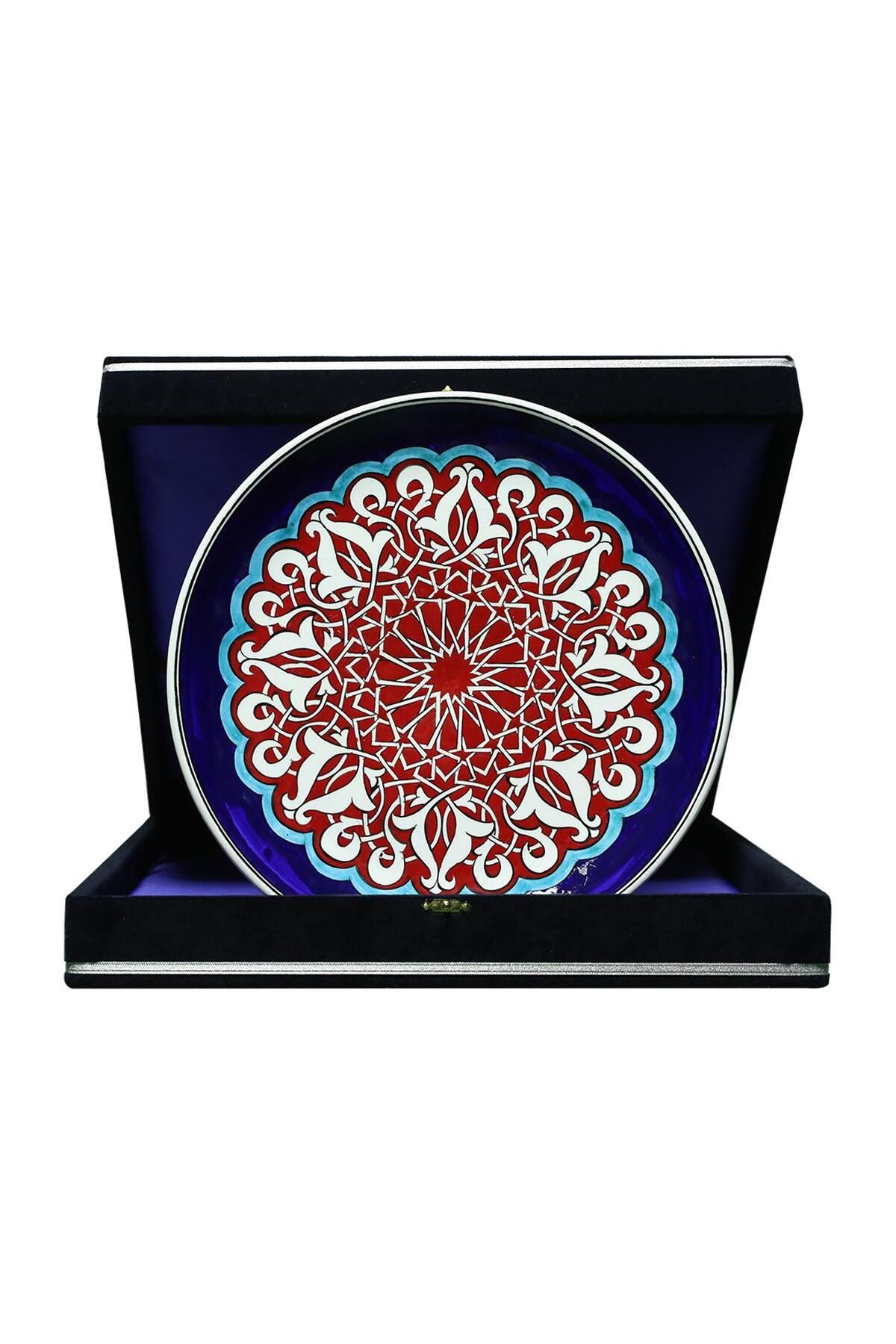 e38 EL İŞÇİLİĞİ ÇİNİ TABAK 30 cm - 6163