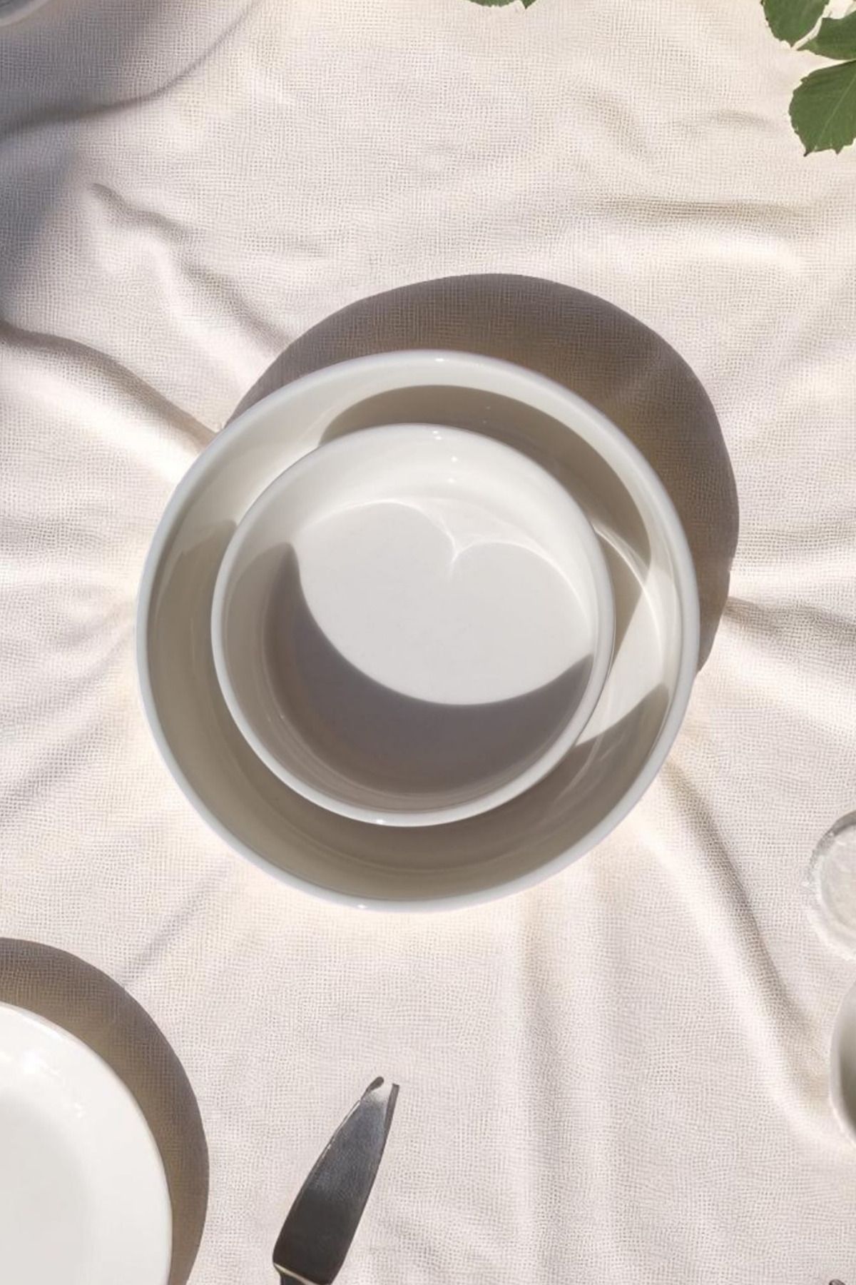 YUUGI CERAMIC El Yapımı Seramik Sunumluk Kase Seti