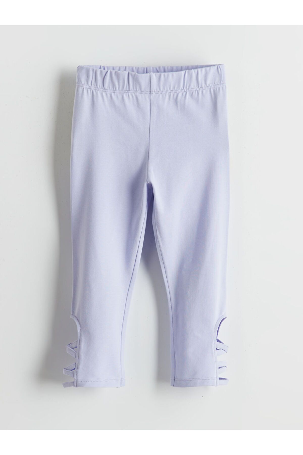 LC Waikiki Yeni Sezon Beli Lastikli 3/4 Boy Kiz Cocuk Tayt - S5BE79Z4