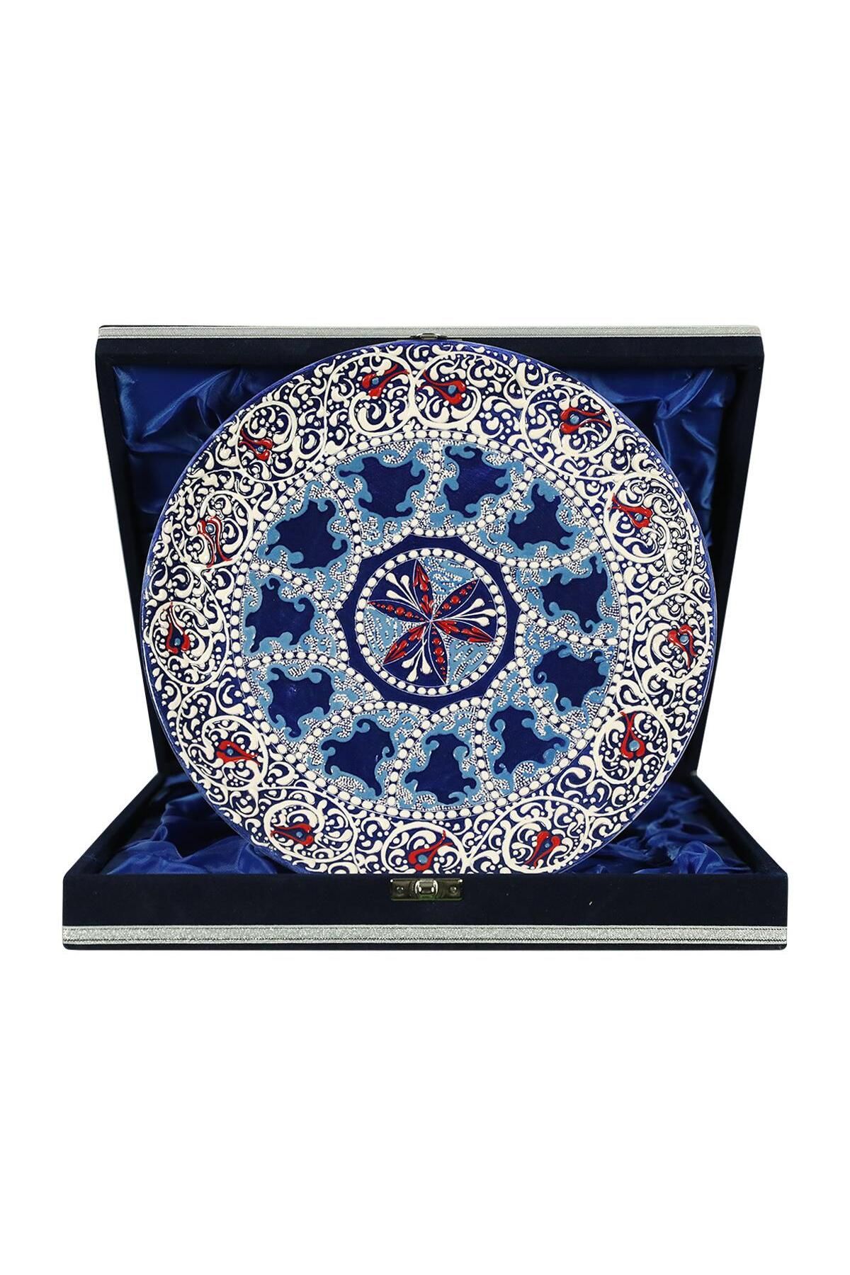 e38 EL İŞÇİLİĞİ ÇİNİ TABAK 25 CM - 6294
