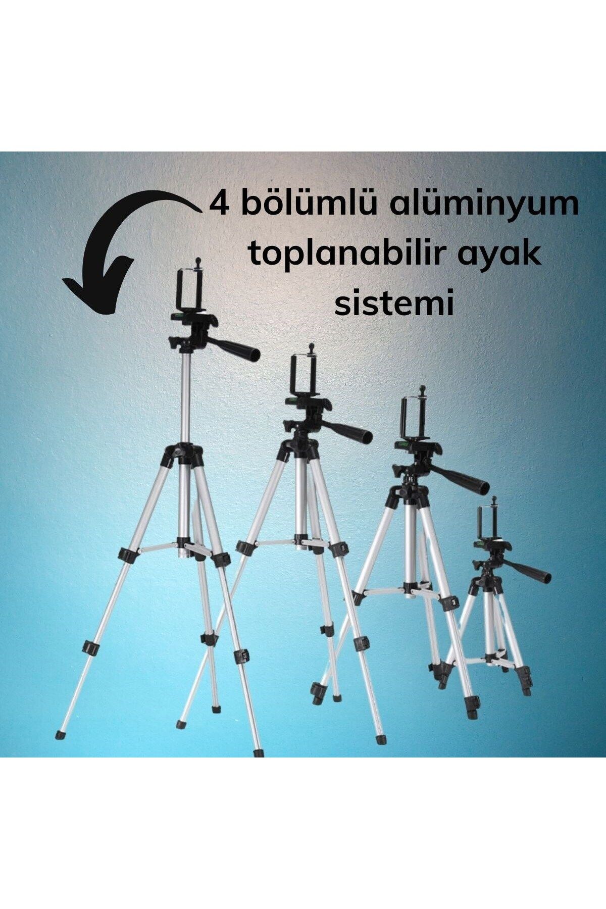 Zayla Profesyonel Fotoğraf Makinası Tripodu (5165)