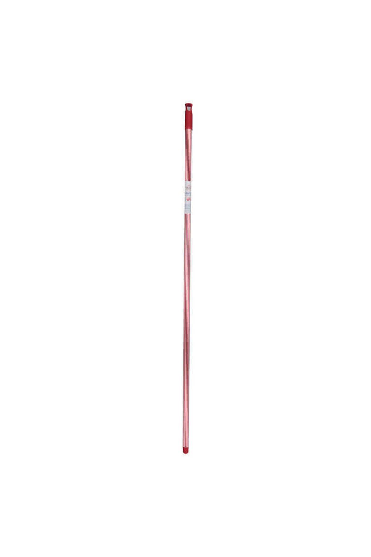 Modafiks Fırça Sapı Ucu Vidalı Kırmızı Beyaz Çift Renk 120 Cm 1 Adet Code FSRNİ