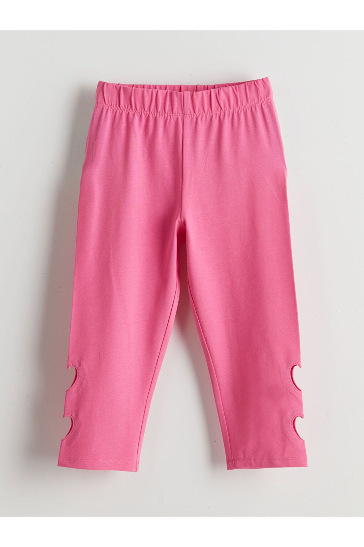 LC Waikiki Yeni Sezon Beli Lastikli 3/4 Boy Kiz Cocuk Tayt - S5EI61Z4