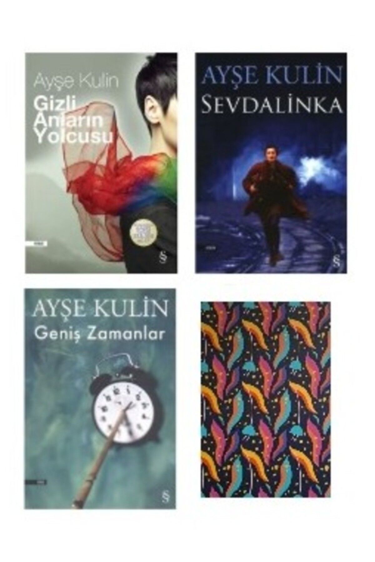 Everest Yayınları Ayşe Kulin - Gizli Anların Yolcusu - Sevdalinka - Geniş Zamanlar - Not Defteri HEDİYE