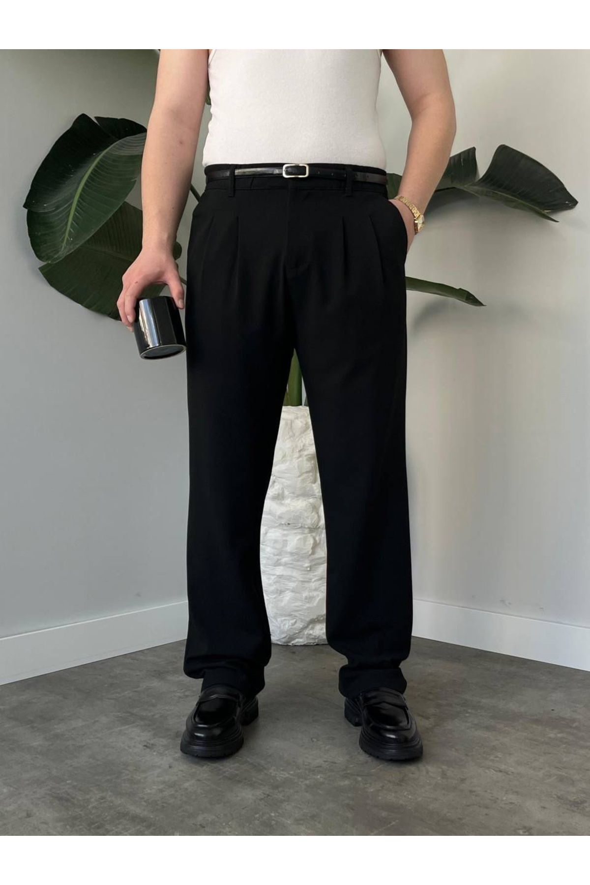 thewin Baggy Pantolon