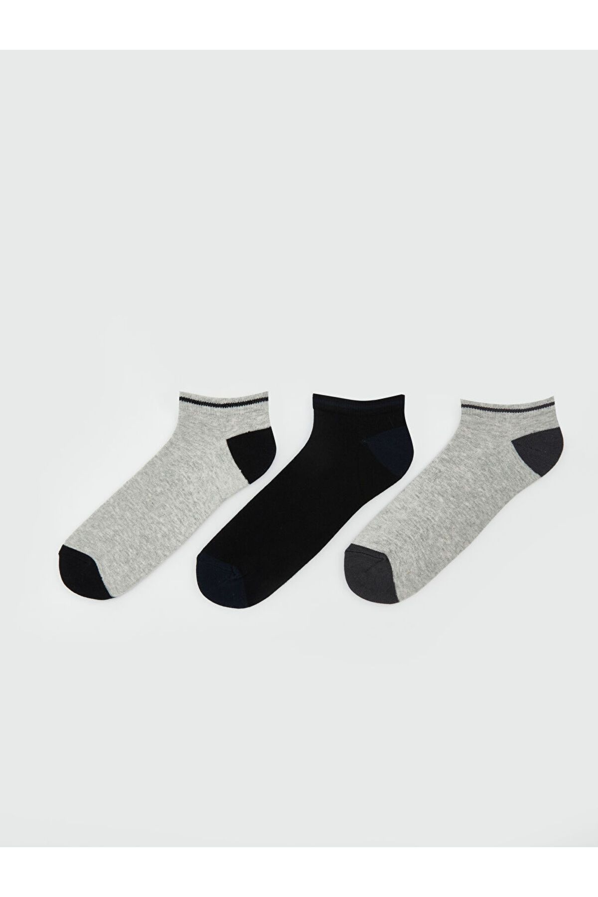 LC Waikiki Yeni Sezon Erkek Patik Corap 3'lu - S5LE23Z8