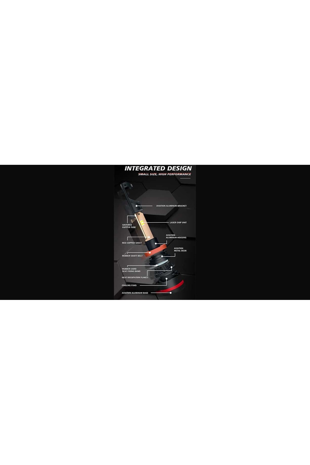 AUTOREY-Set de 2 becuri LED auto H7 55w/bec 20000 lumeni 6500K AUTO 12-24 volți CSP Canbus 5
